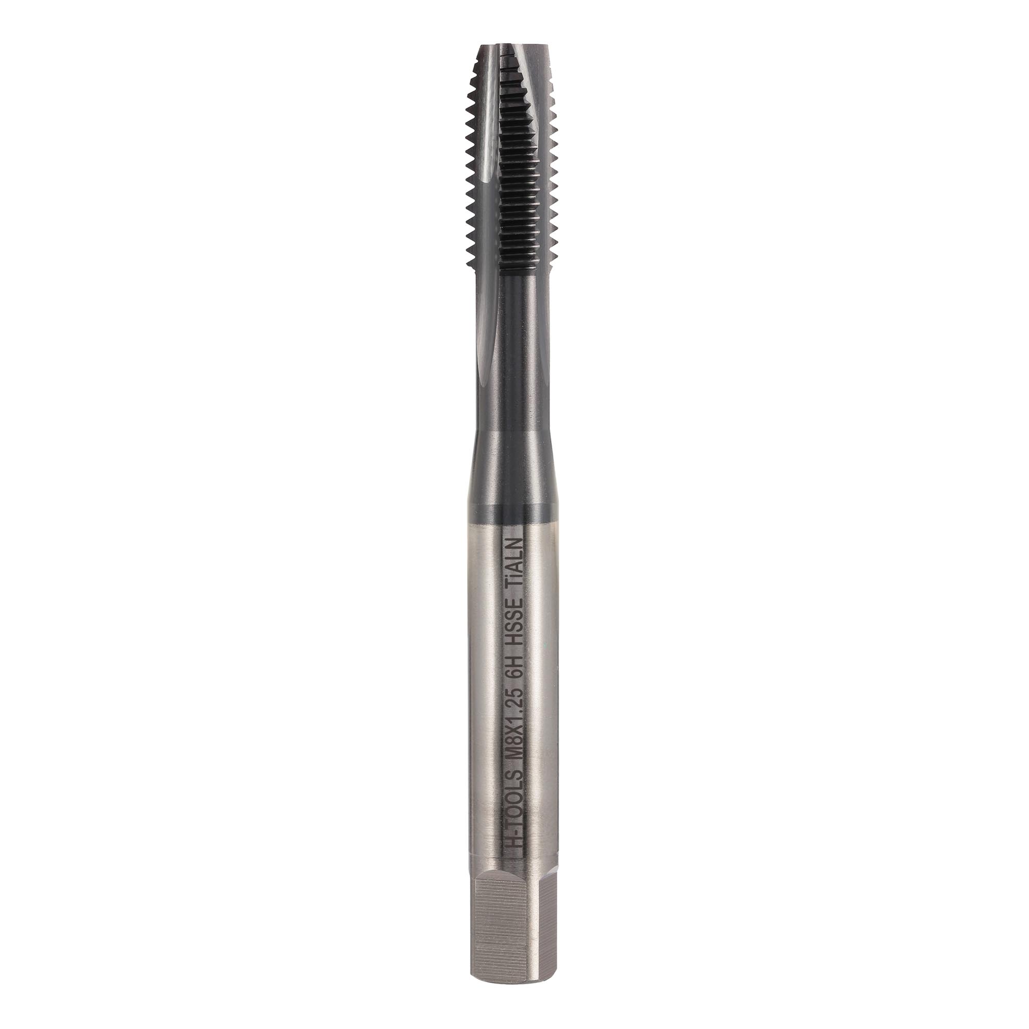 Метчик машинный H-Tools М8х1,25 DIN371 HSSE-TiALN 6h B/4-5P 232080EFHT