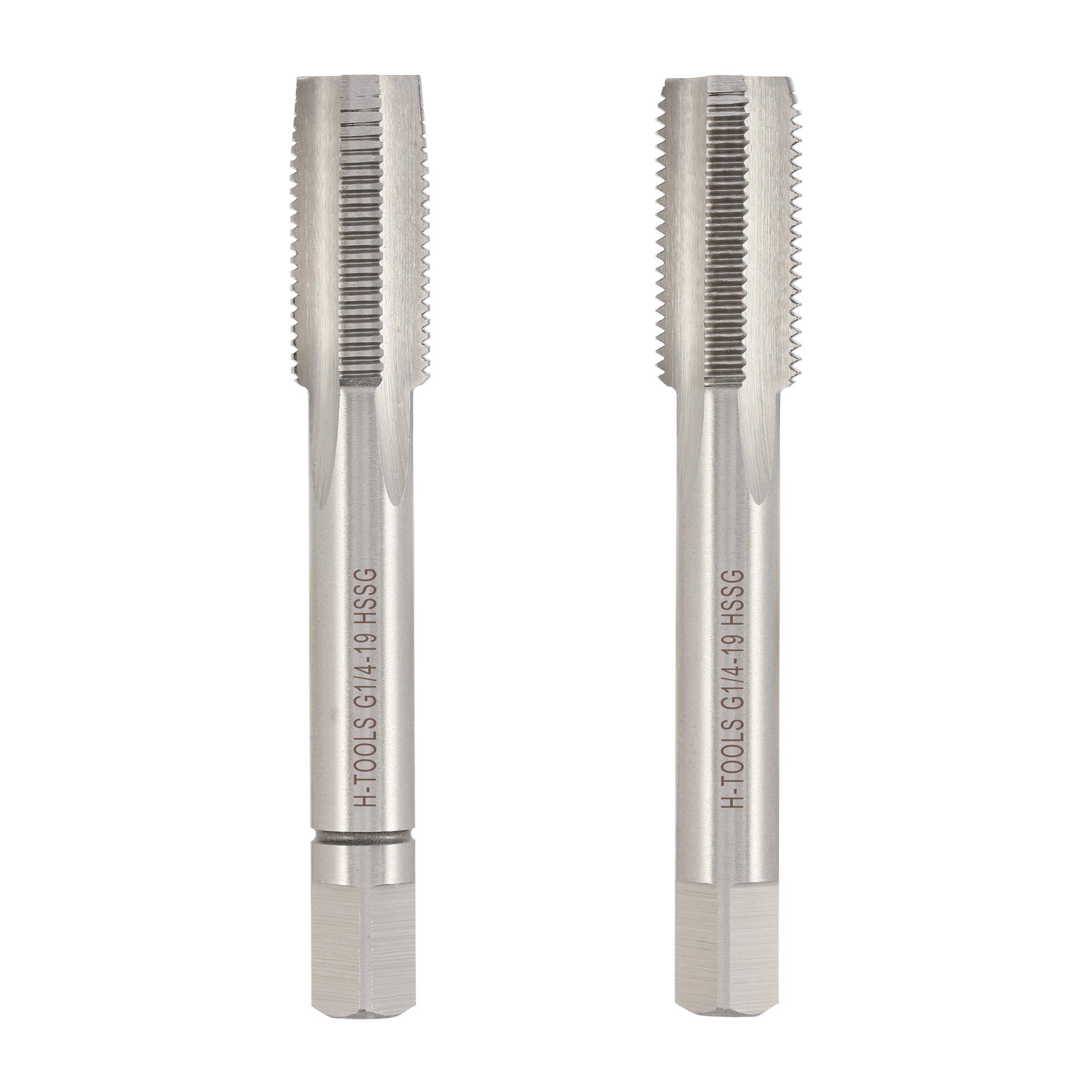 Набор метчиков 2шт H-Tools HSS-G DIN5157 G 1/4"-19 25314HT