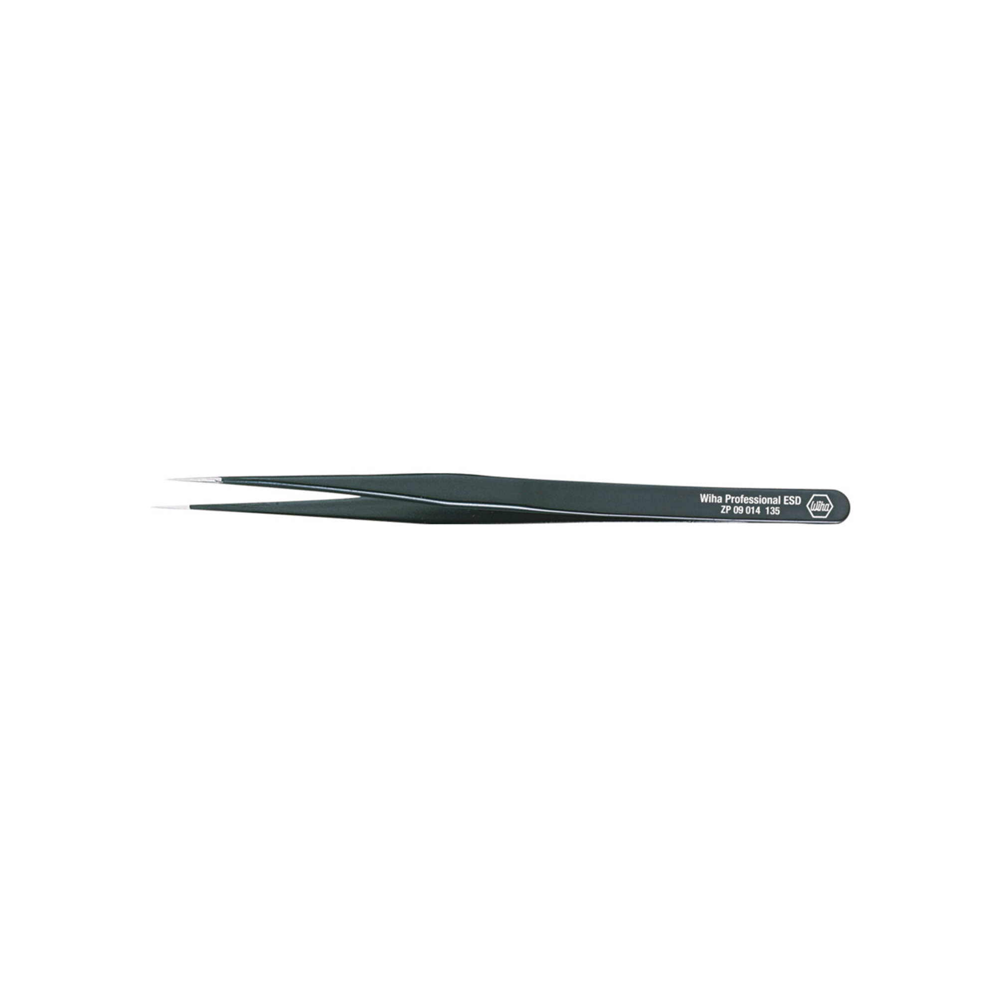Пинцет прецизионный 135мм тип SS Professional ESD Wiha ZP09014 32326