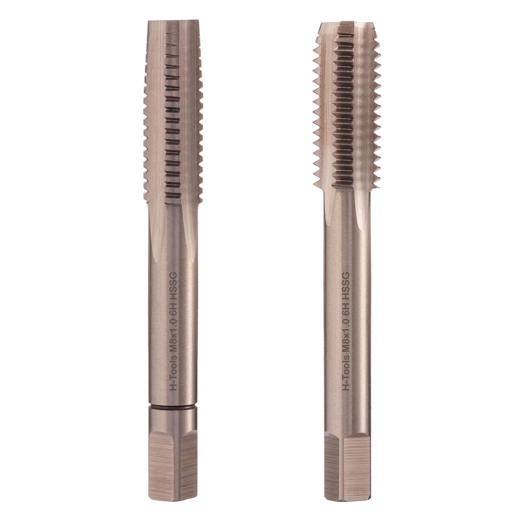 Набор левых метчиков 2шт H-Tools HSS-G DIN2181 6h М8х1,0 235081LiHT