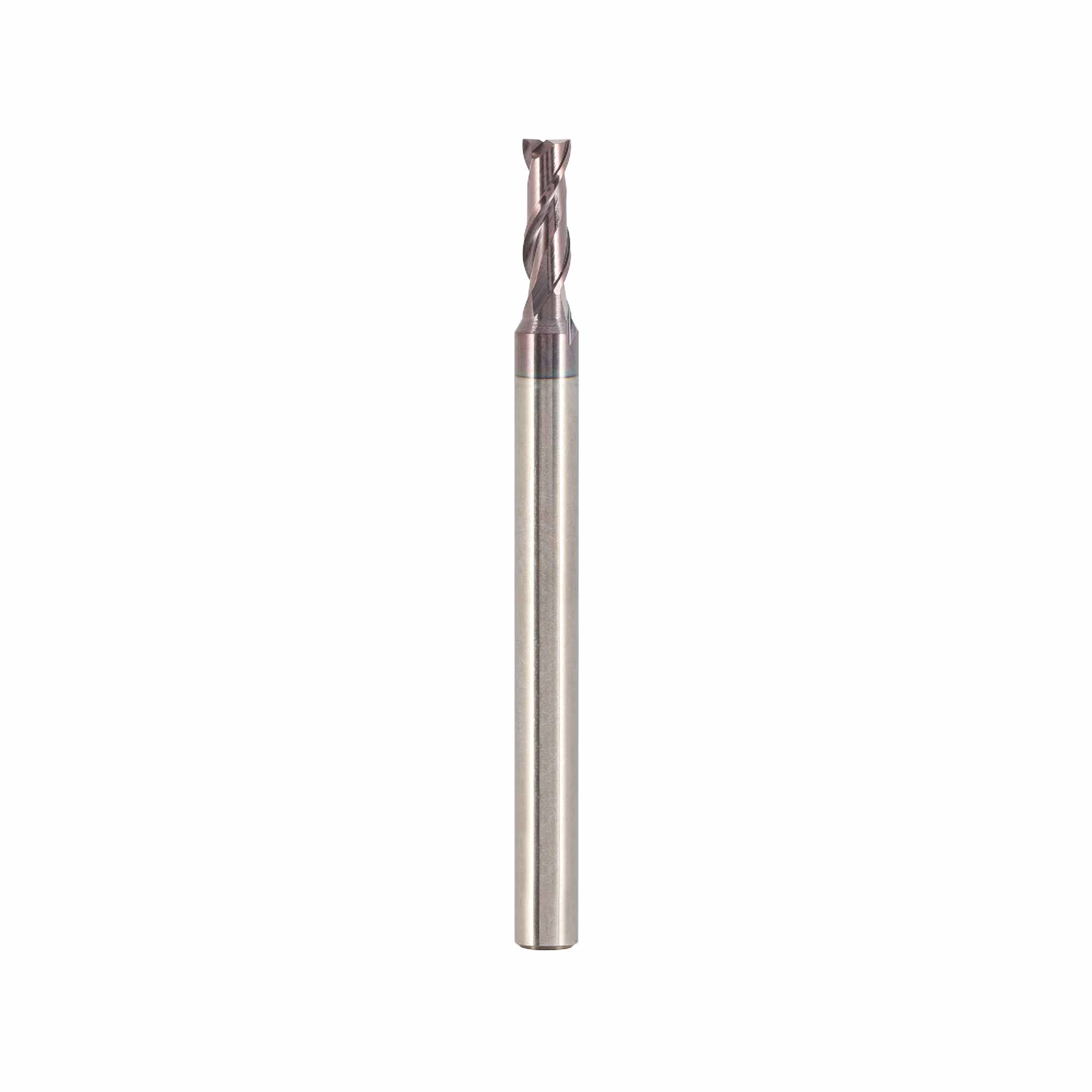 Фреза твердосплавная по металлу H-Tools 1,5x50/4мм d04 2z 55HRC P20 TiALN 19989-015