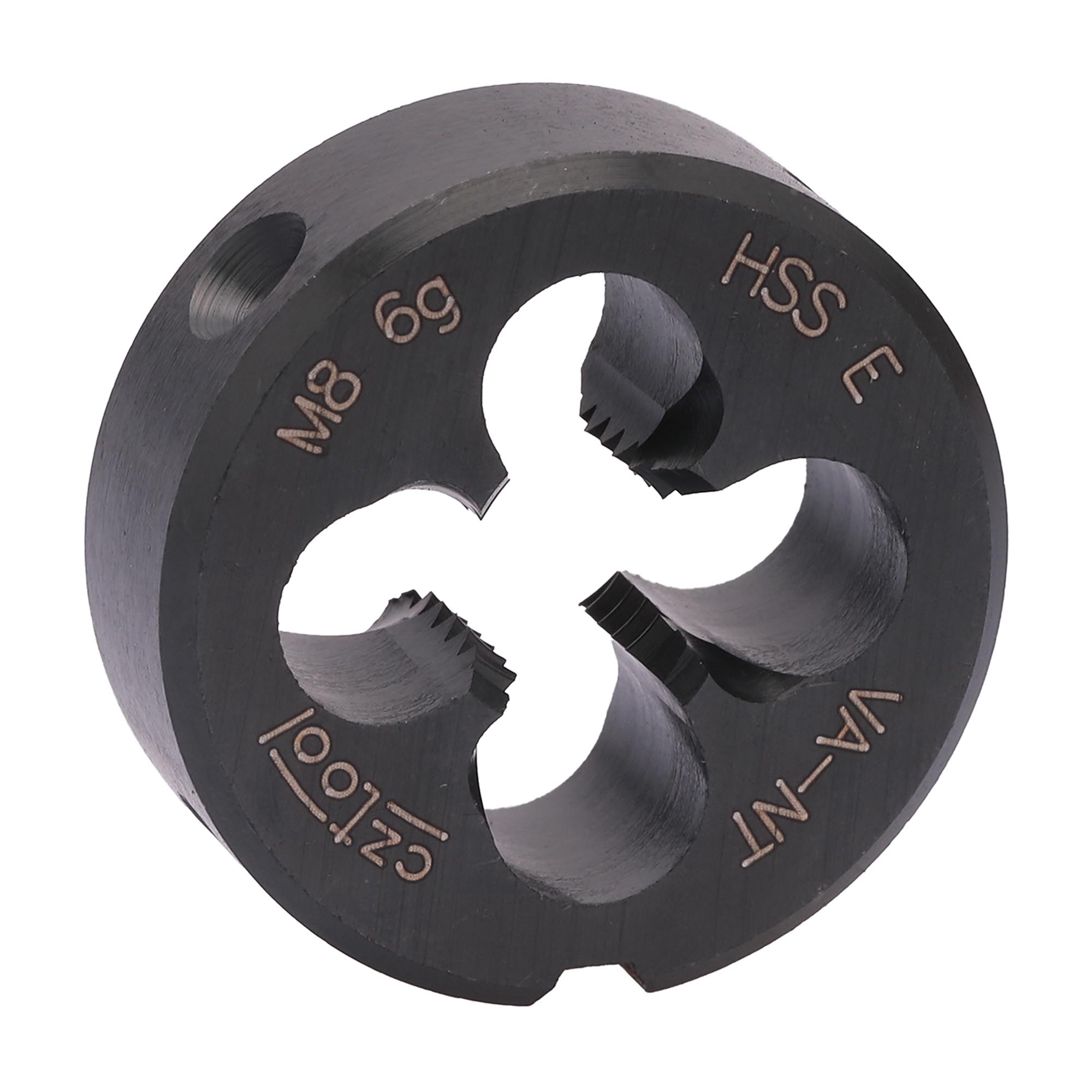 Плашка с стружколомом Bucovice Tools М8х1,25 HSSE-VA-NT DIN EN 22568 6g 25х9мм 301080