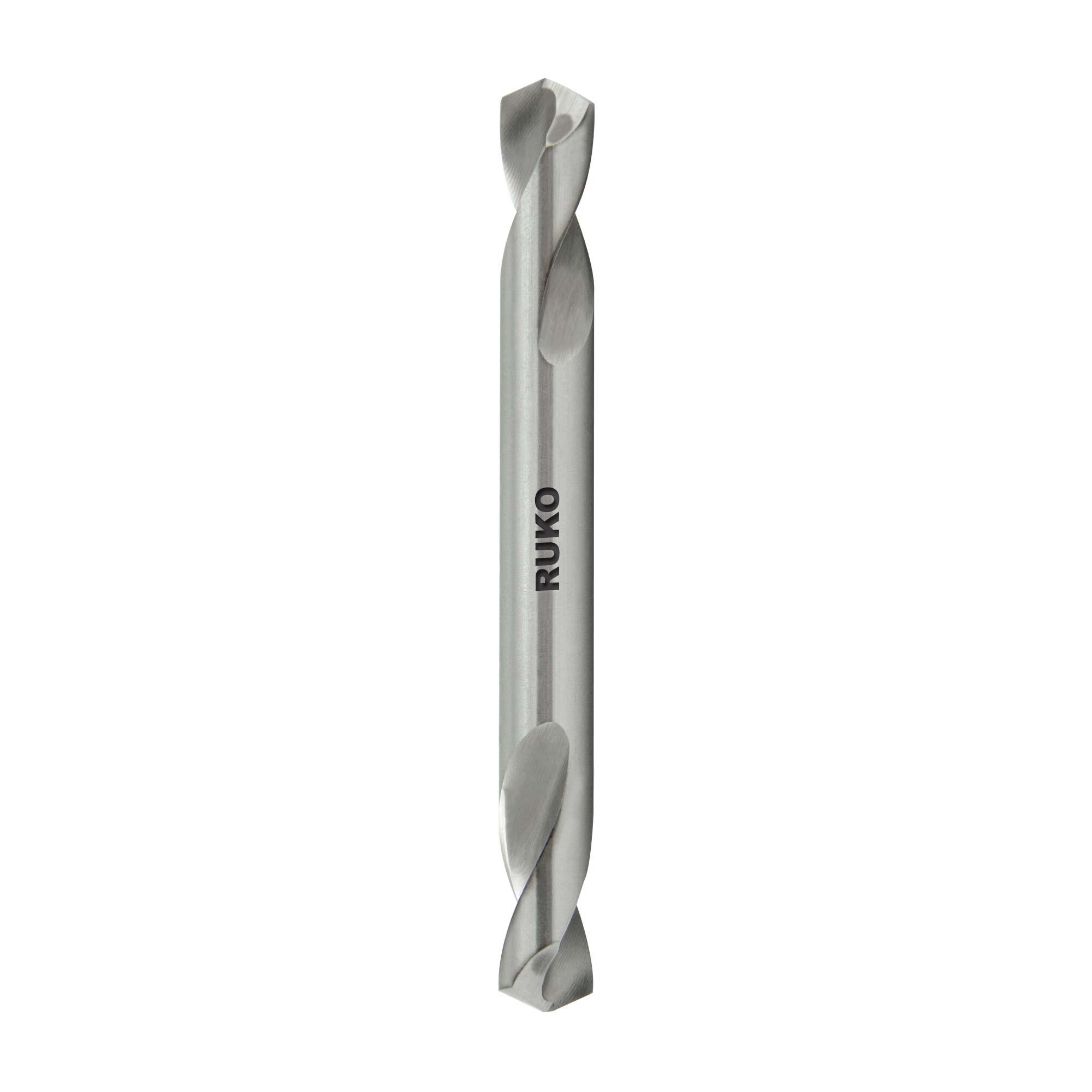 Сверло двухстороннее по металлу Ruko 6,5x70мм DIN1897 HSS-G h8 3xD 130° 252065