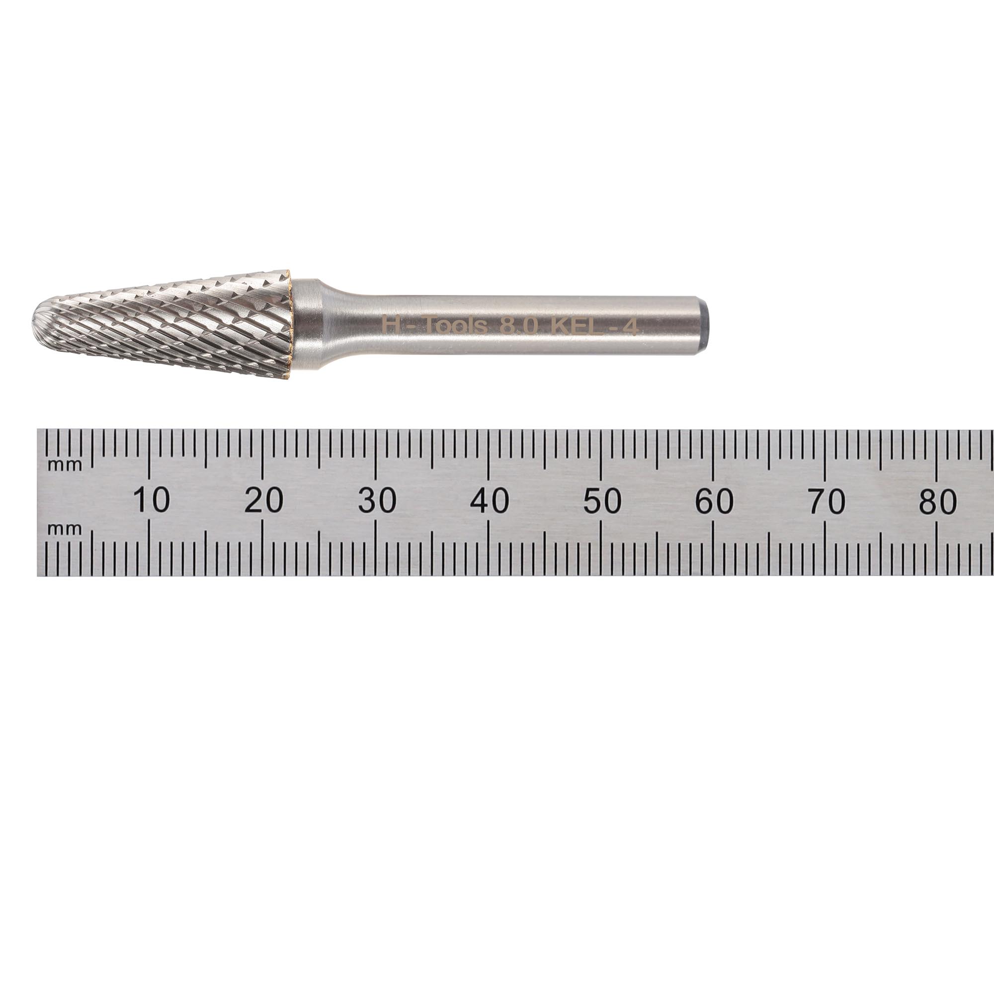 Бор-фреза твердосплавная H-Tools L(KEL) 8,0x20x60x6мм HM 116234HT