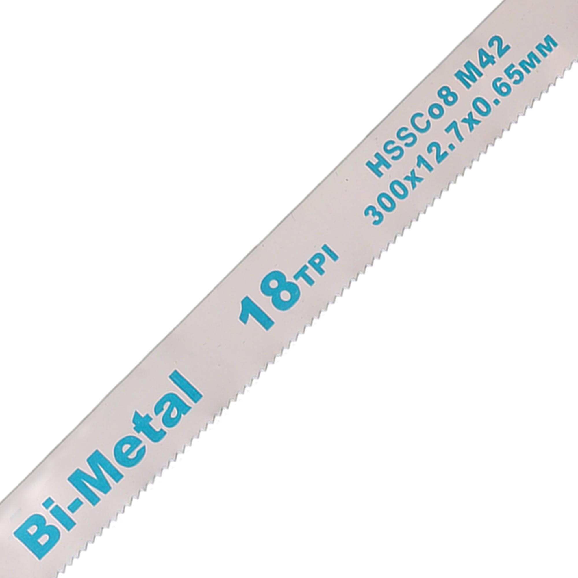 Полотно по металлу H-Tools HSSE-Co8 M42 300мм 18z 3906-300-18HT