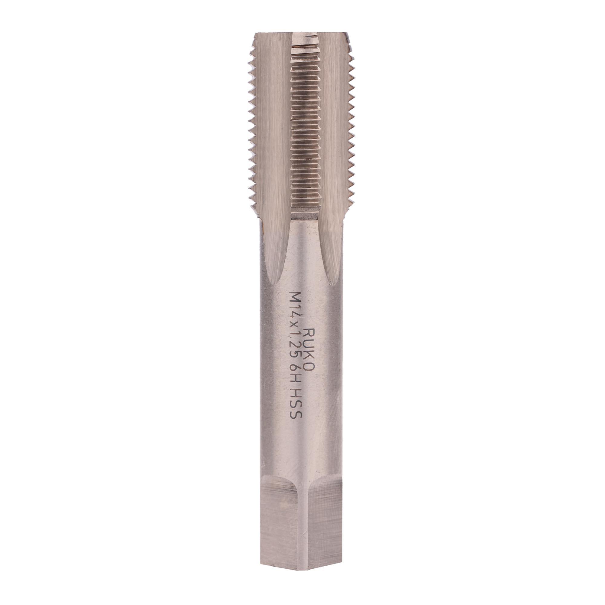 Метчик Ruko HSS-G DIN2181 6h метрическая резьба М14х1,25 №3 235140-2