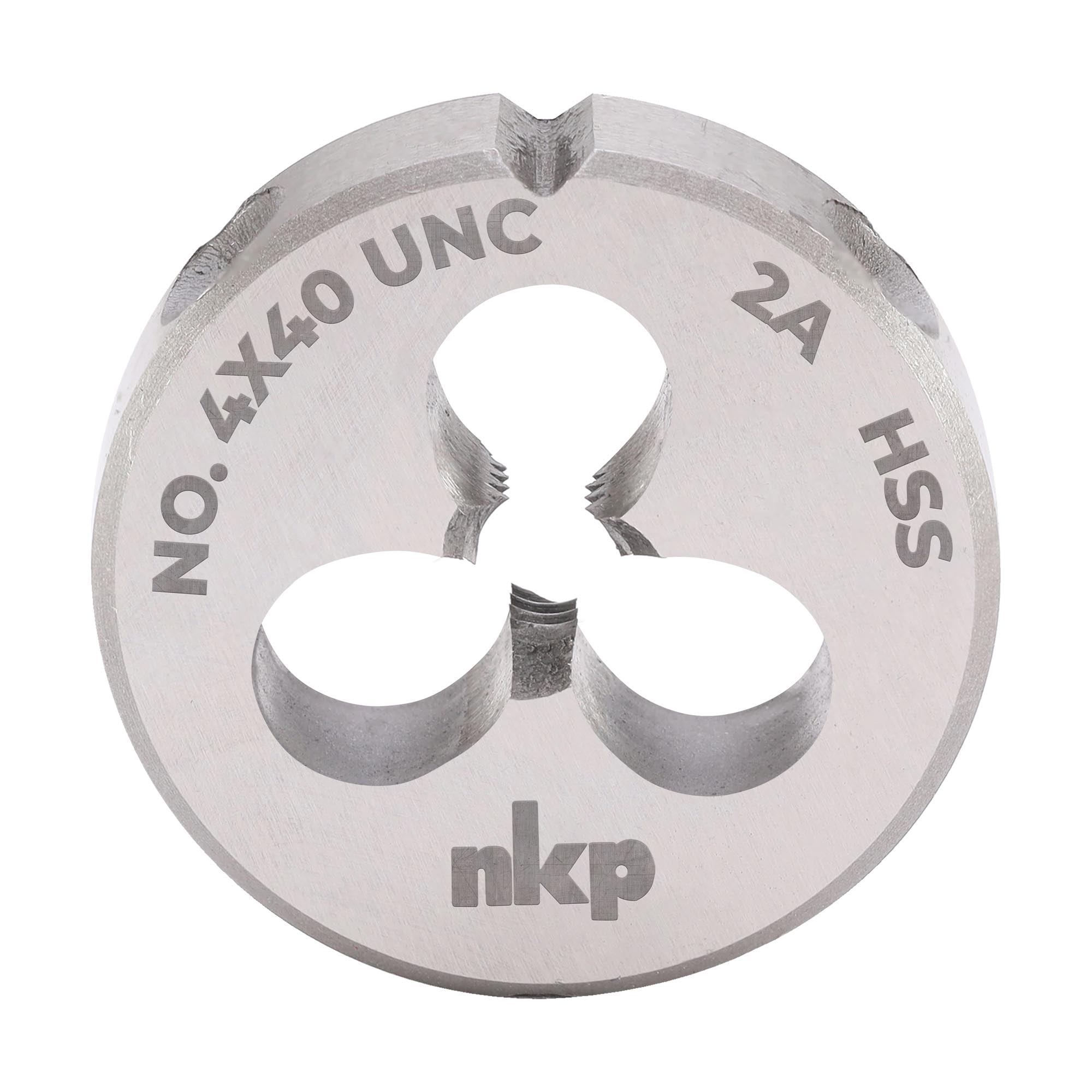 Плашка дюймовая NKP UNC №4-40 HSS DIN22568 20x5мм 245004N