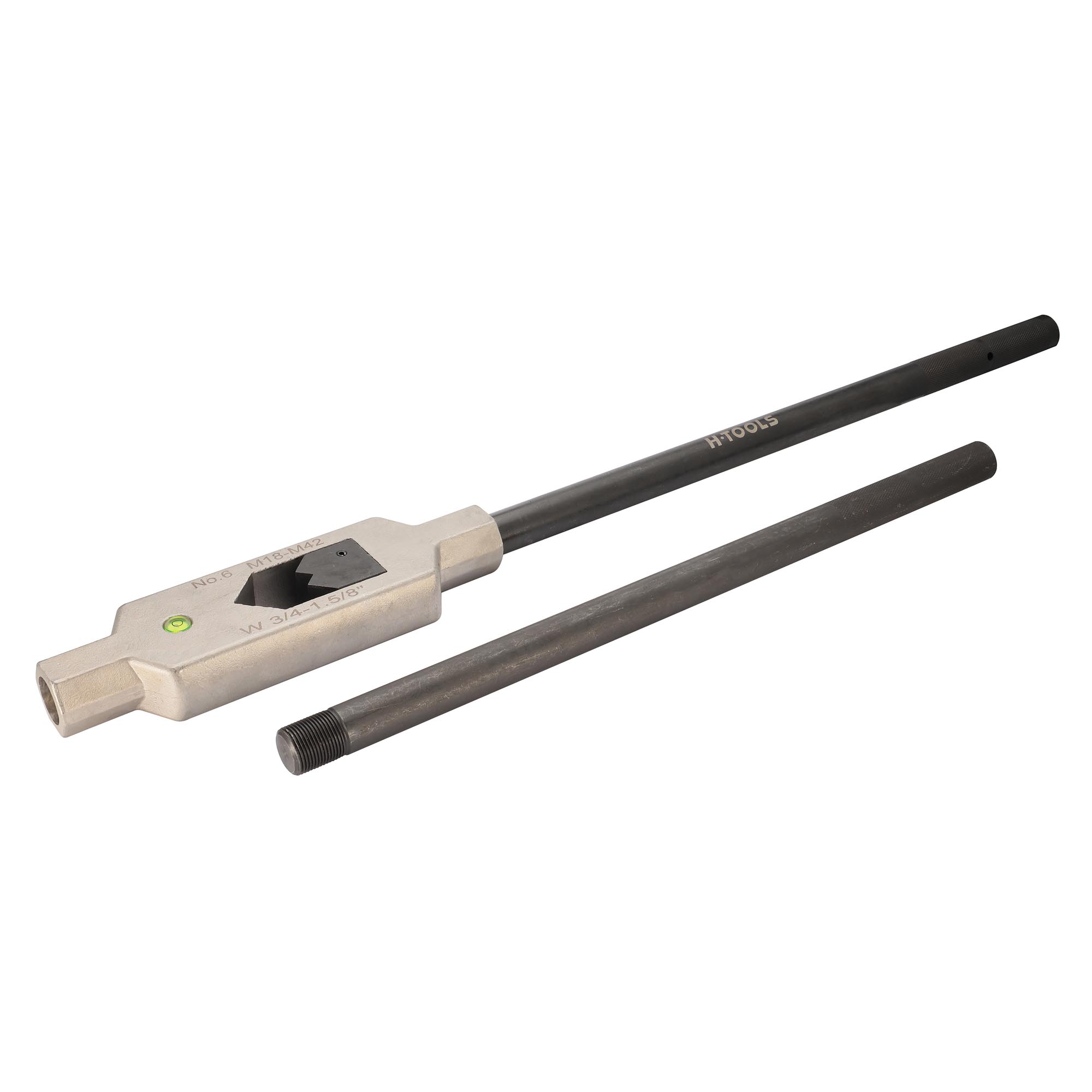 Метчикодержатель с уровнем H-Tools M18-M42 1000мм DIN1814 INOX 08802090