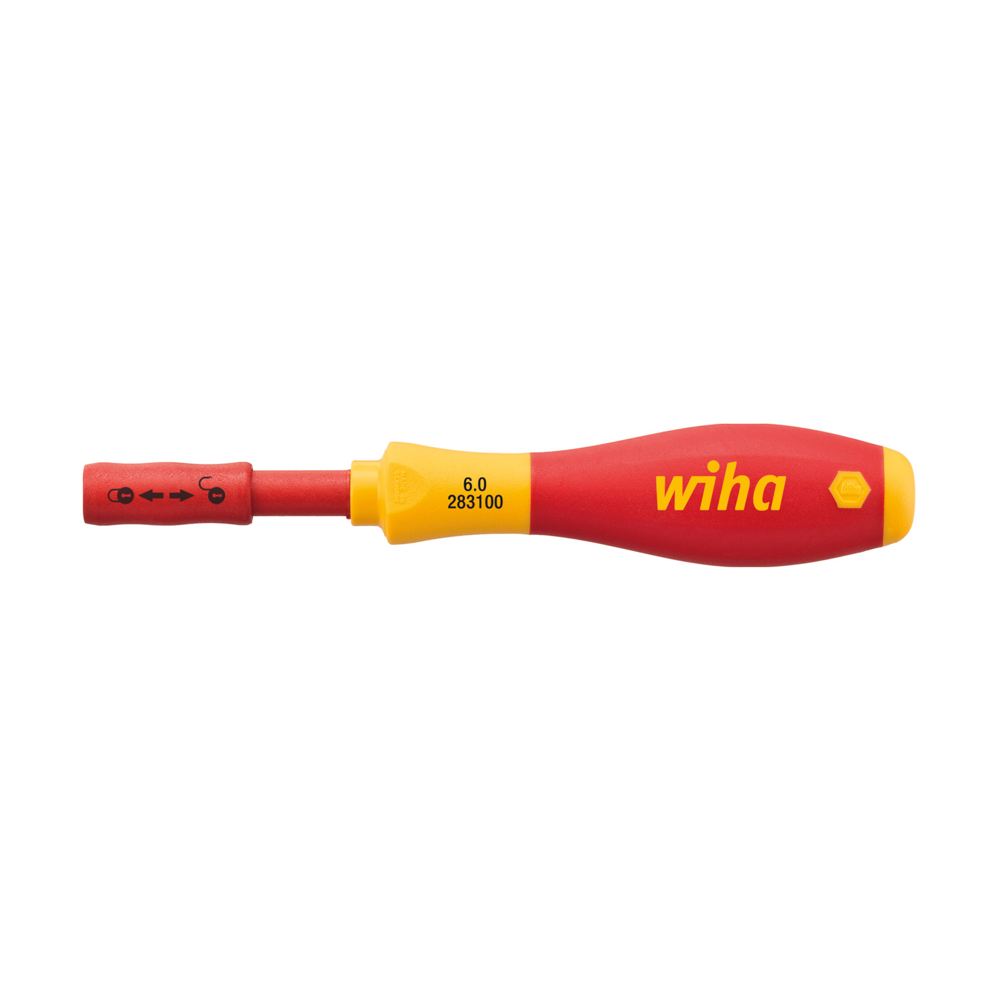 Отвертка диэлектрическая SlimVario Electric SoftFinish Wiha 283100 34577
