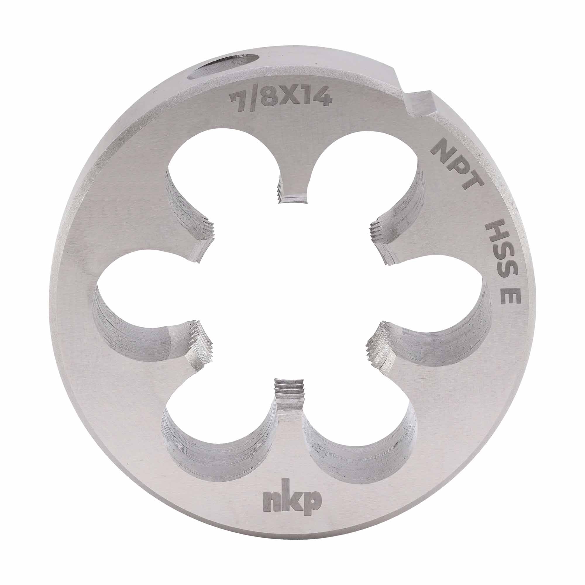 Плашка коническая NKP NPT 7/8"-14 HSSE DIN EN 24230 65x25мм 121001-N1-4636