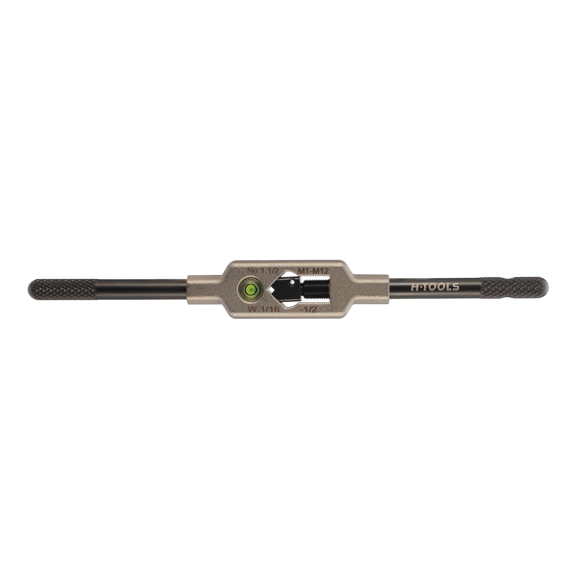 Метчикодержатель с уровнем H-Tools M1-M12 175мм DIN1814 INOX 08802040