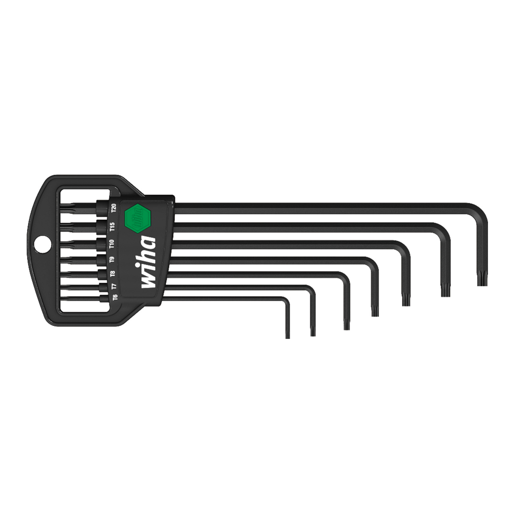 Набор ключей Г-образных TORX T6-T20 Classic MagicSpring 7шт Wiha 366R 33753