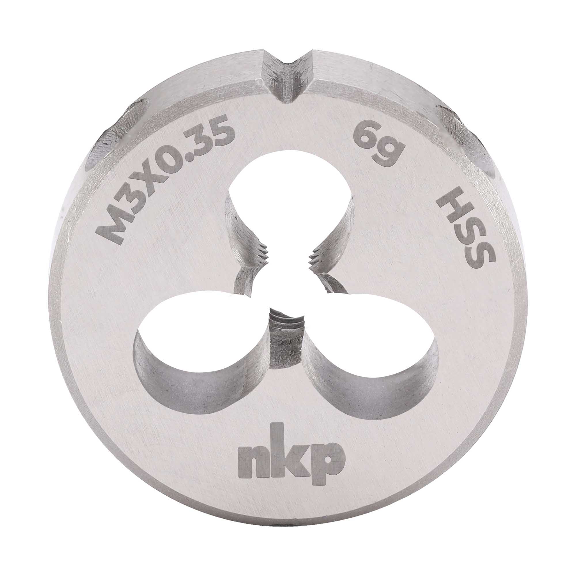 Плашка NKP М3х0,35 DINEN22568 HSS 6g 20х5мм 240031N