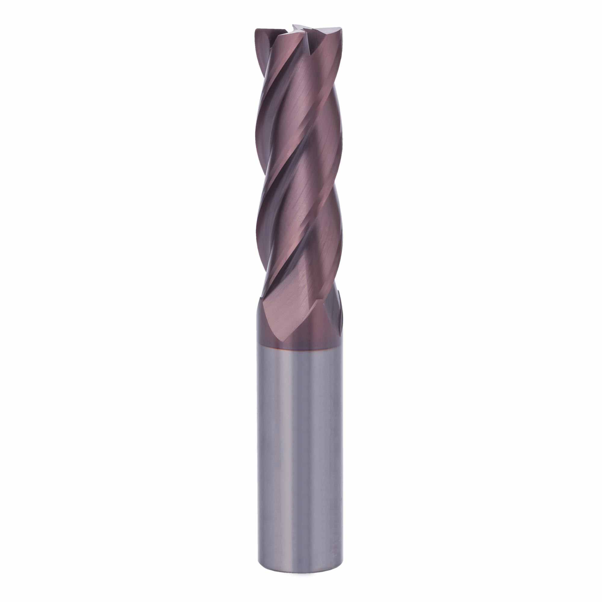 Фреза твердосплавная по металлу H-Tools 12x100/48мм d12 4z 55HRC P20 TiALN 13676-120