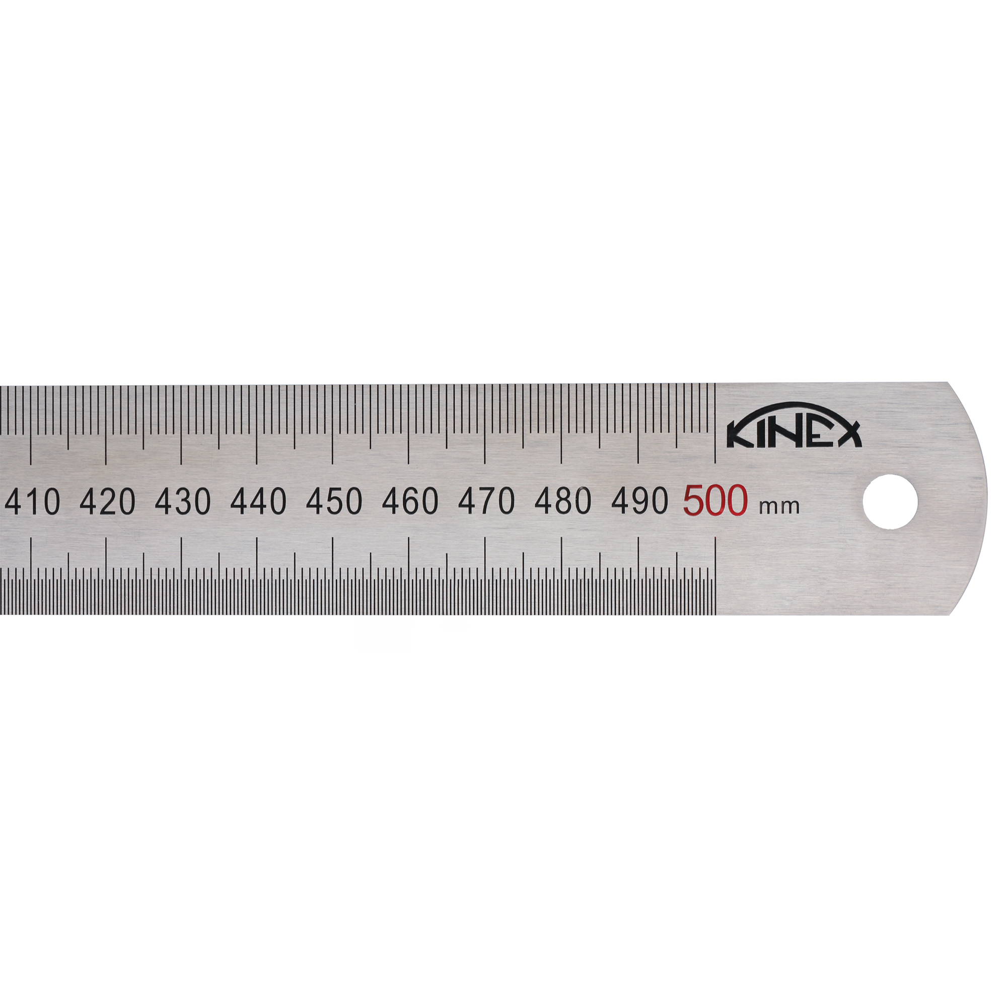 Линейка Kinex K-met 500х25х1,0мм Шкала 0,5/1,0мм 1022-02-050