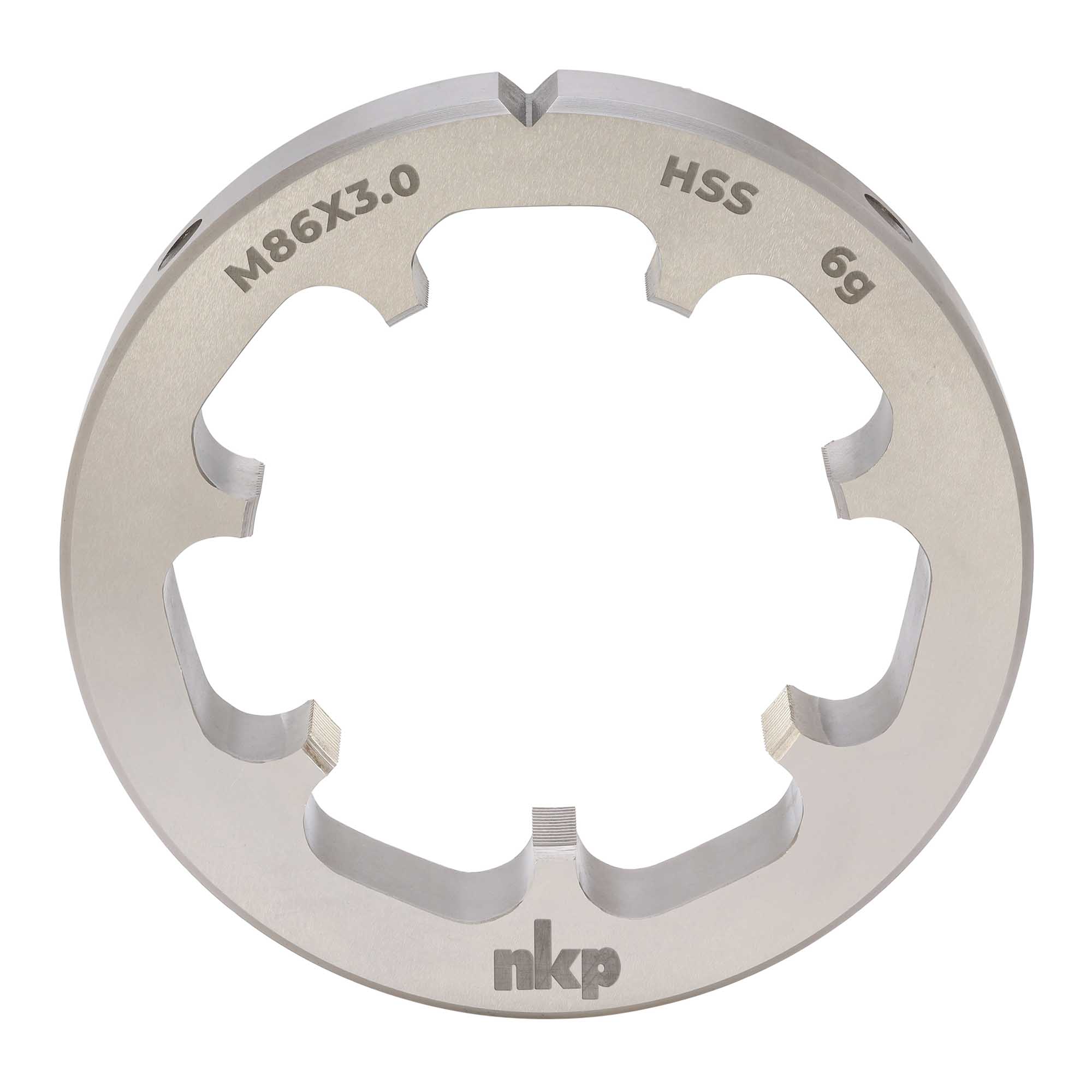 Плашка NKP М86х3,0 DINEN22568 HSS 6g 140х22мм 240863N