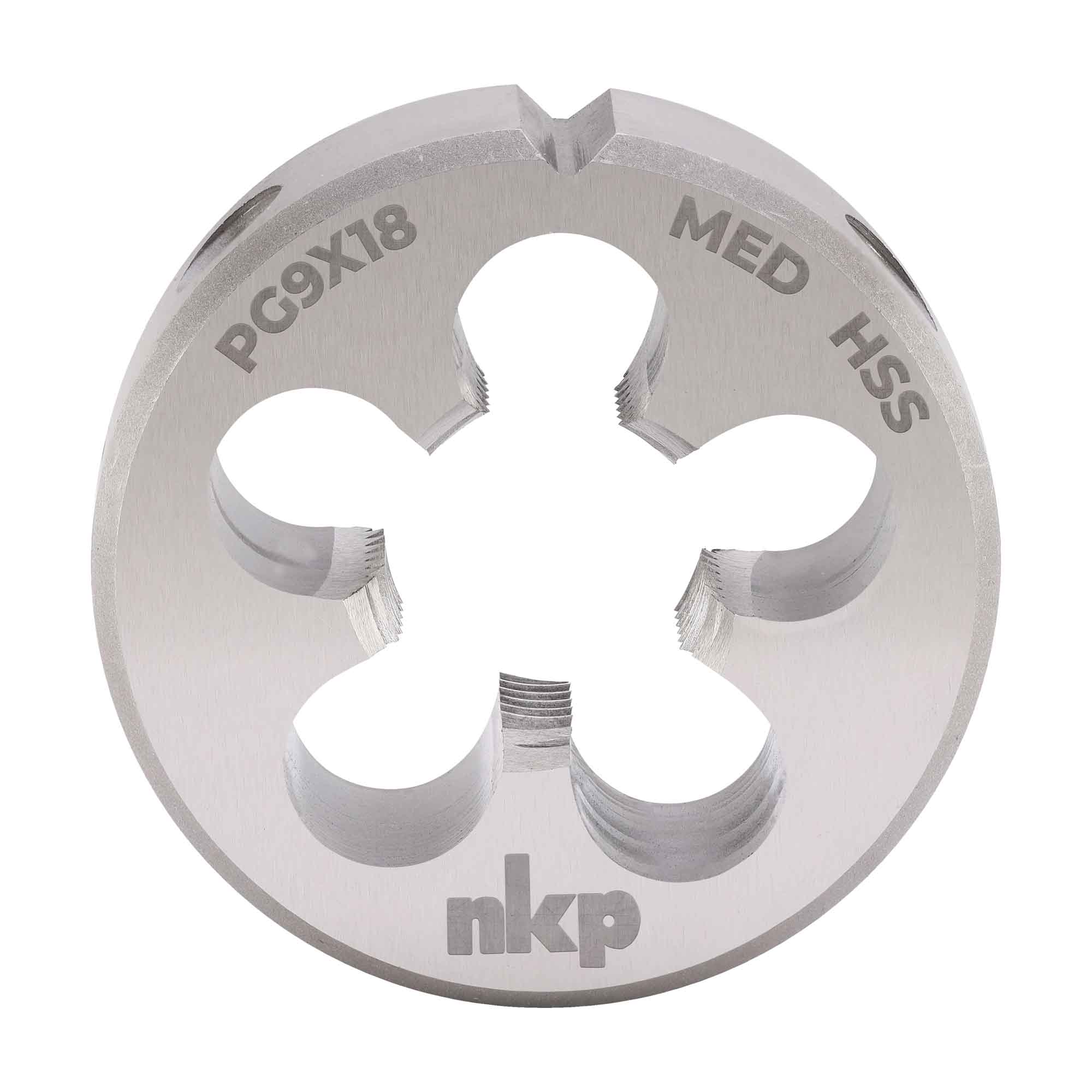 Плашка NKP PG9-18 HSS DIN EN40430 45x14мм 243090N