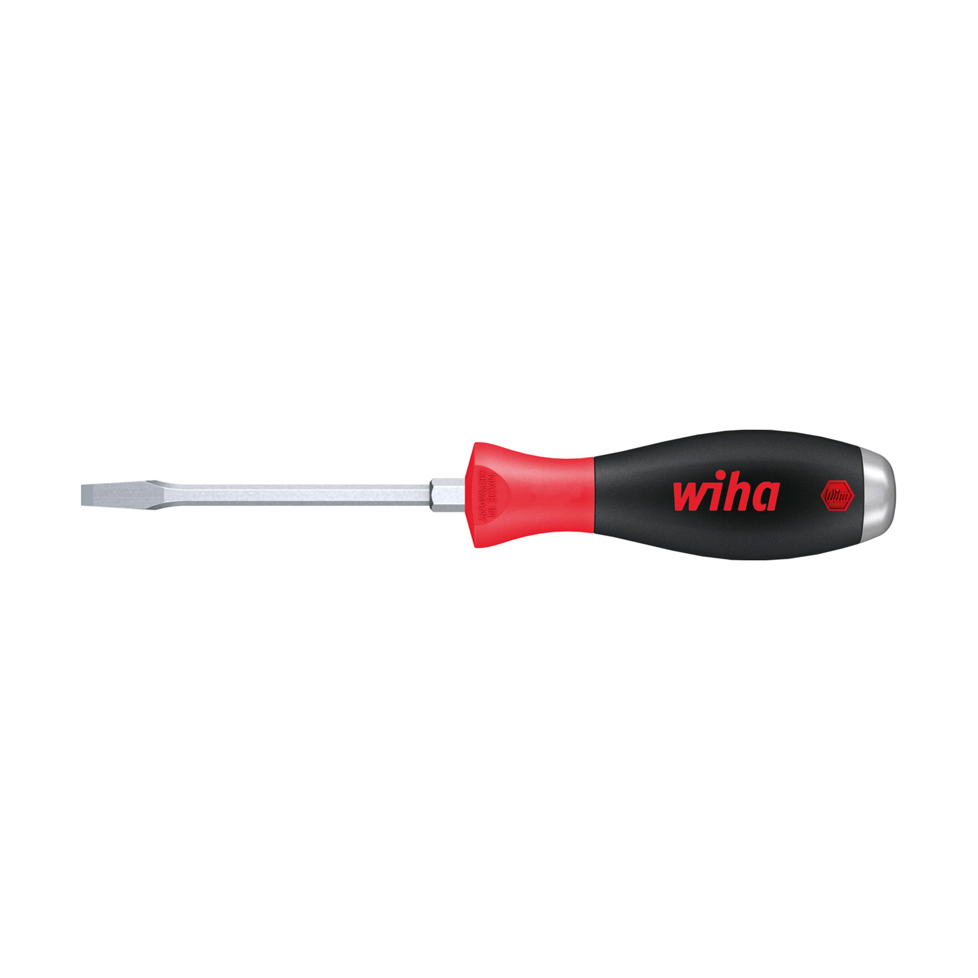 Отвертка SoftFinish SL4,5х0,8х90мм (Ударная) Wiha 530 03224