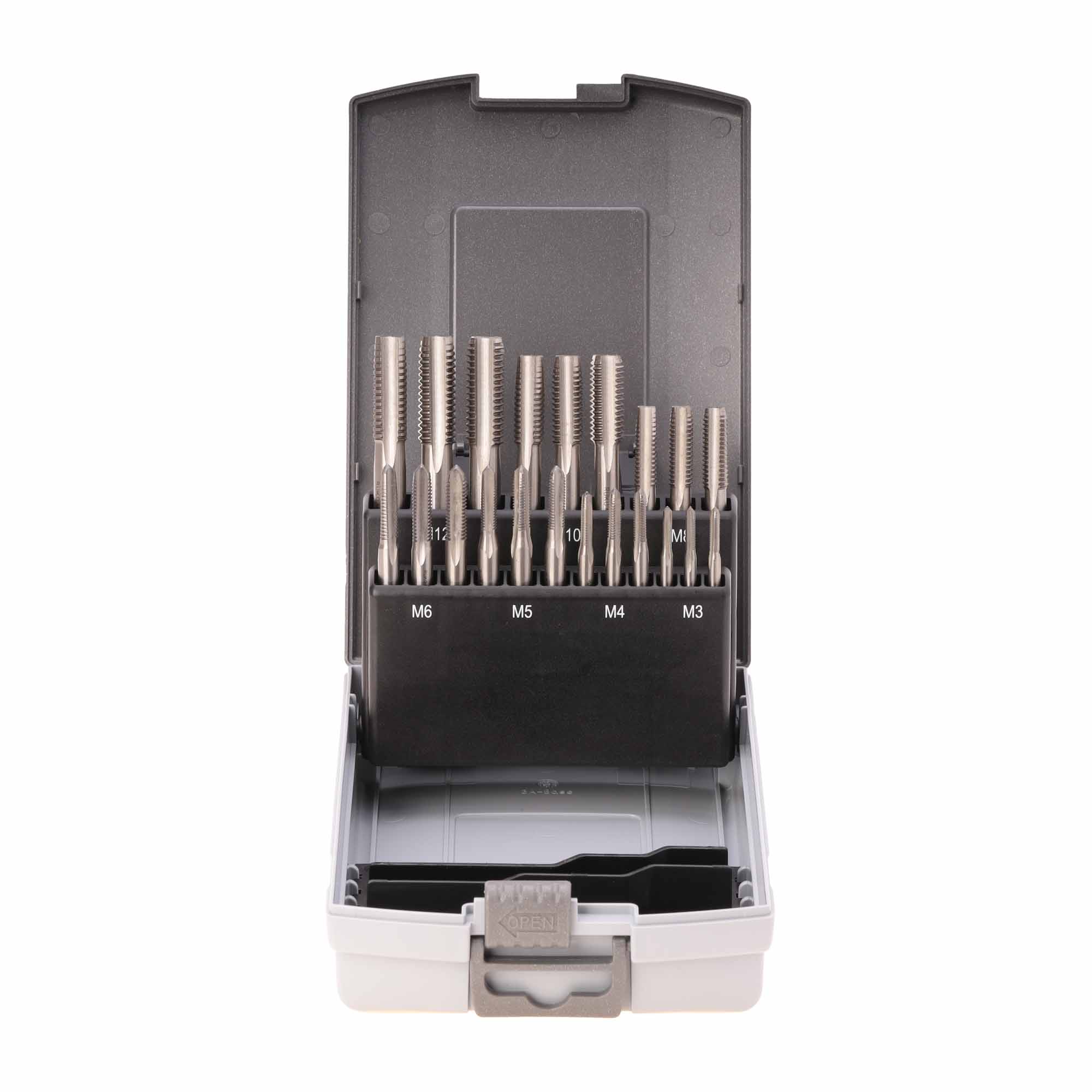 Набор комплектных метчиков Ruko M3-M12 HSS-G DIN352 21пр 245001RO