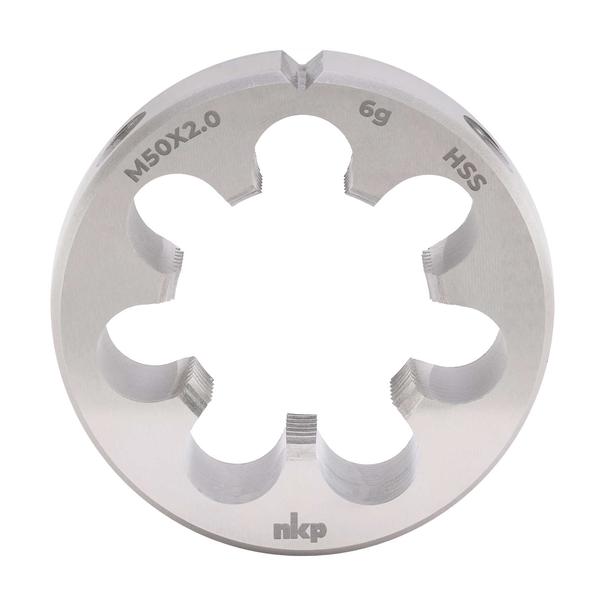 Плашка NKP М50х2,0 DINEN22568 HSS 6g 90х22мм 240502N