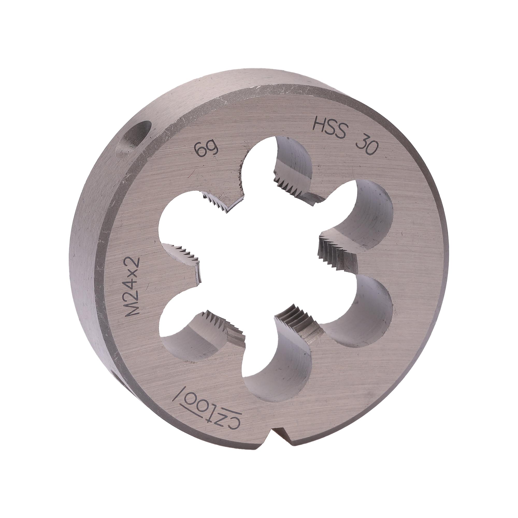 Плашка Bucovice Tools М24х2,0 HSS DIN EN 22568 6g 55х16мм 240241