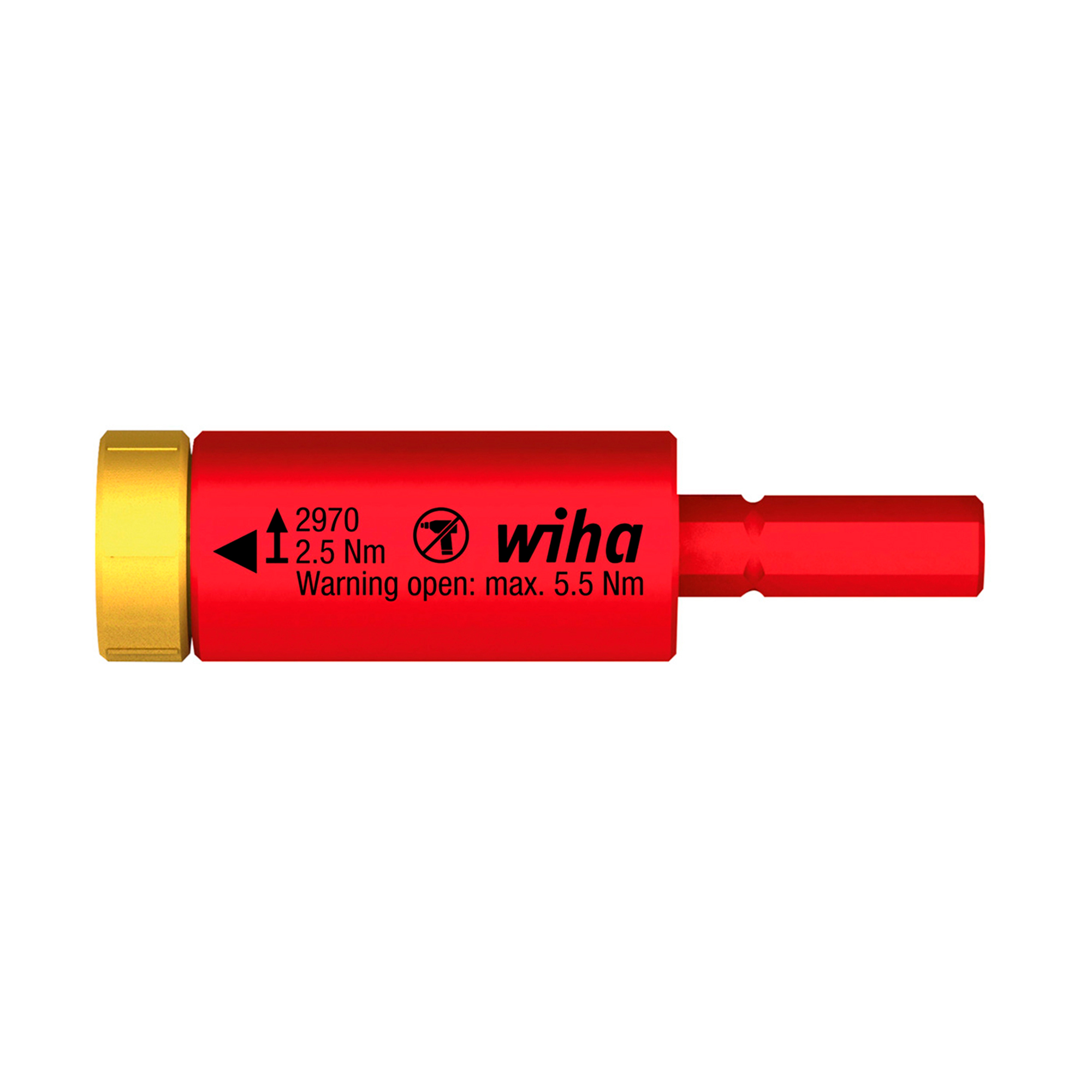 Адаптер диэлектрический EasyTorque Electric VDE 2,5Nm Wiha 2970 41343