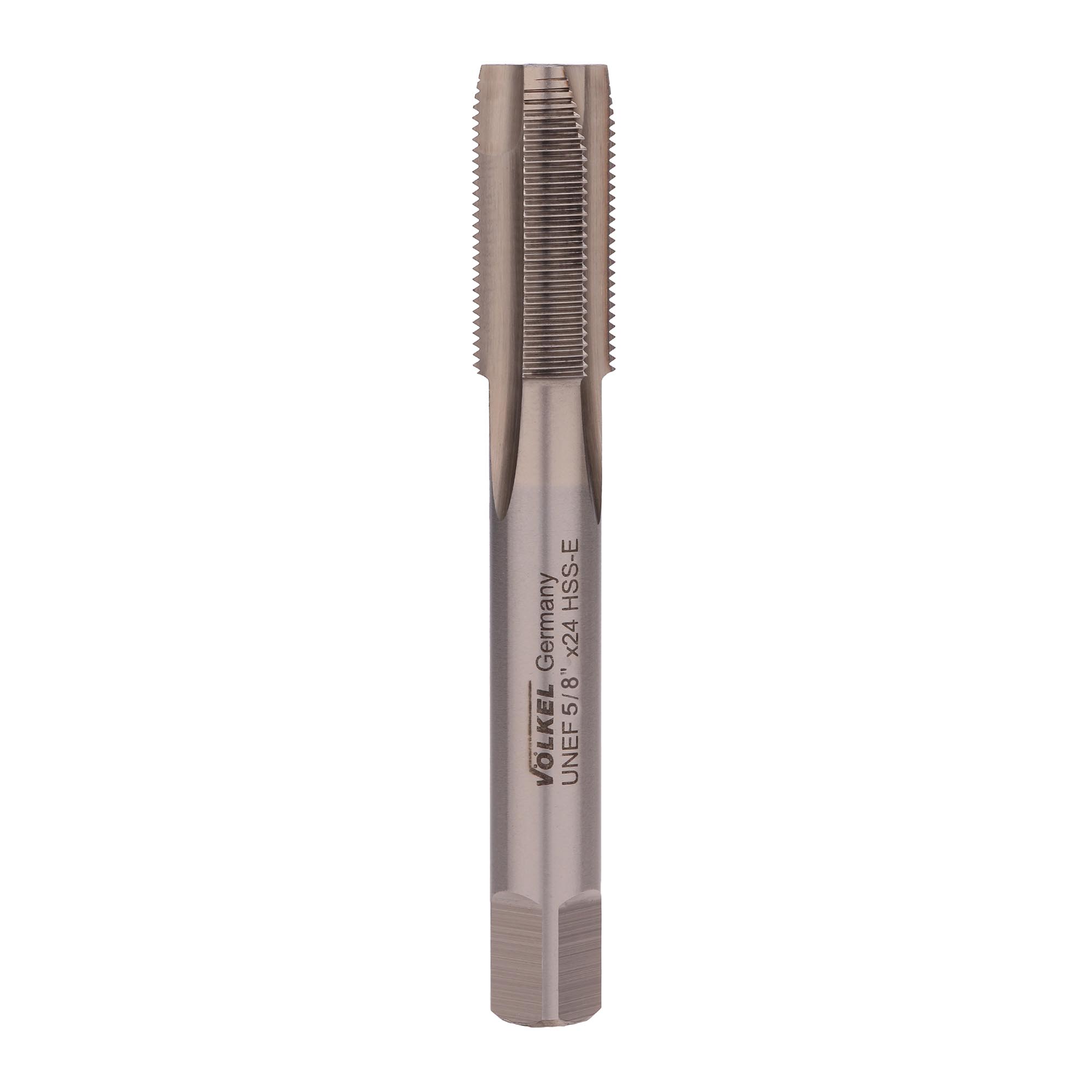 Метчик машинный Volkel HSSE ISO529 2b дюймовая резьба UNEF 5/8"-24 83327