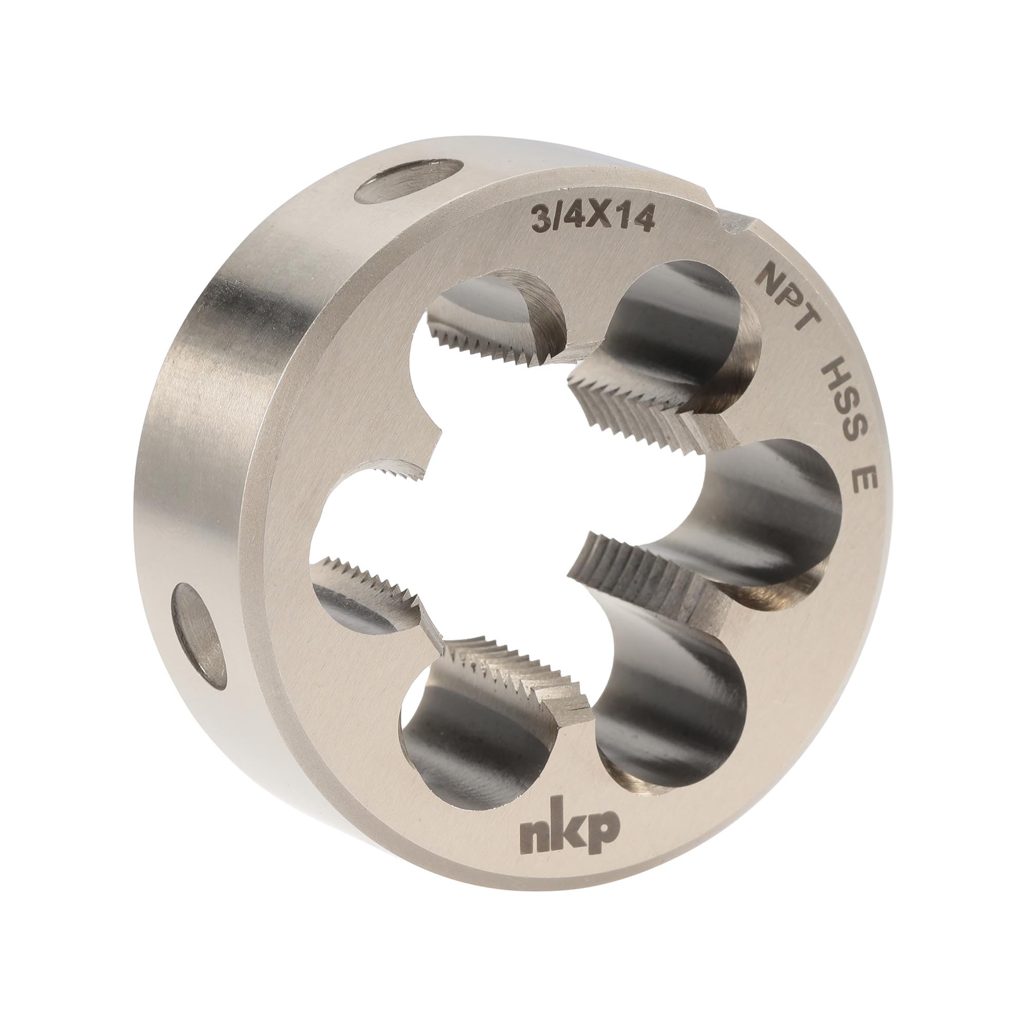 Плашка коническая NKP NPT 3/4"-14 HSSE DIN EN 24230 55x22мм 121001-N1-4635