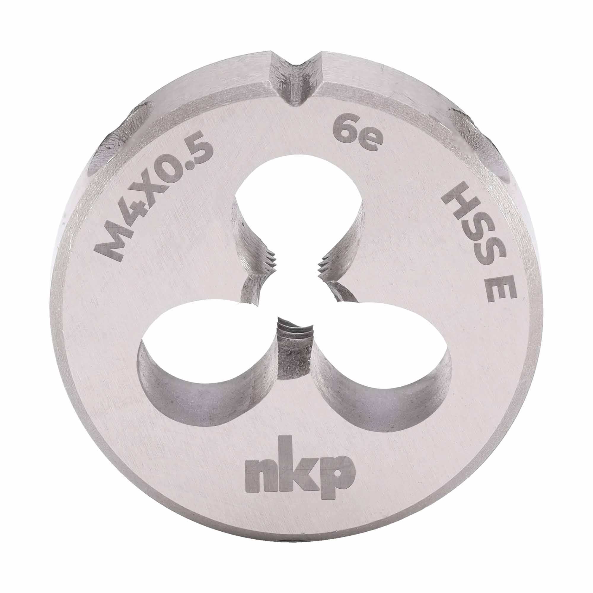 Плашка NKP М4х0,5 DINEN22568 HSSE 6e 20х5мм 289041N