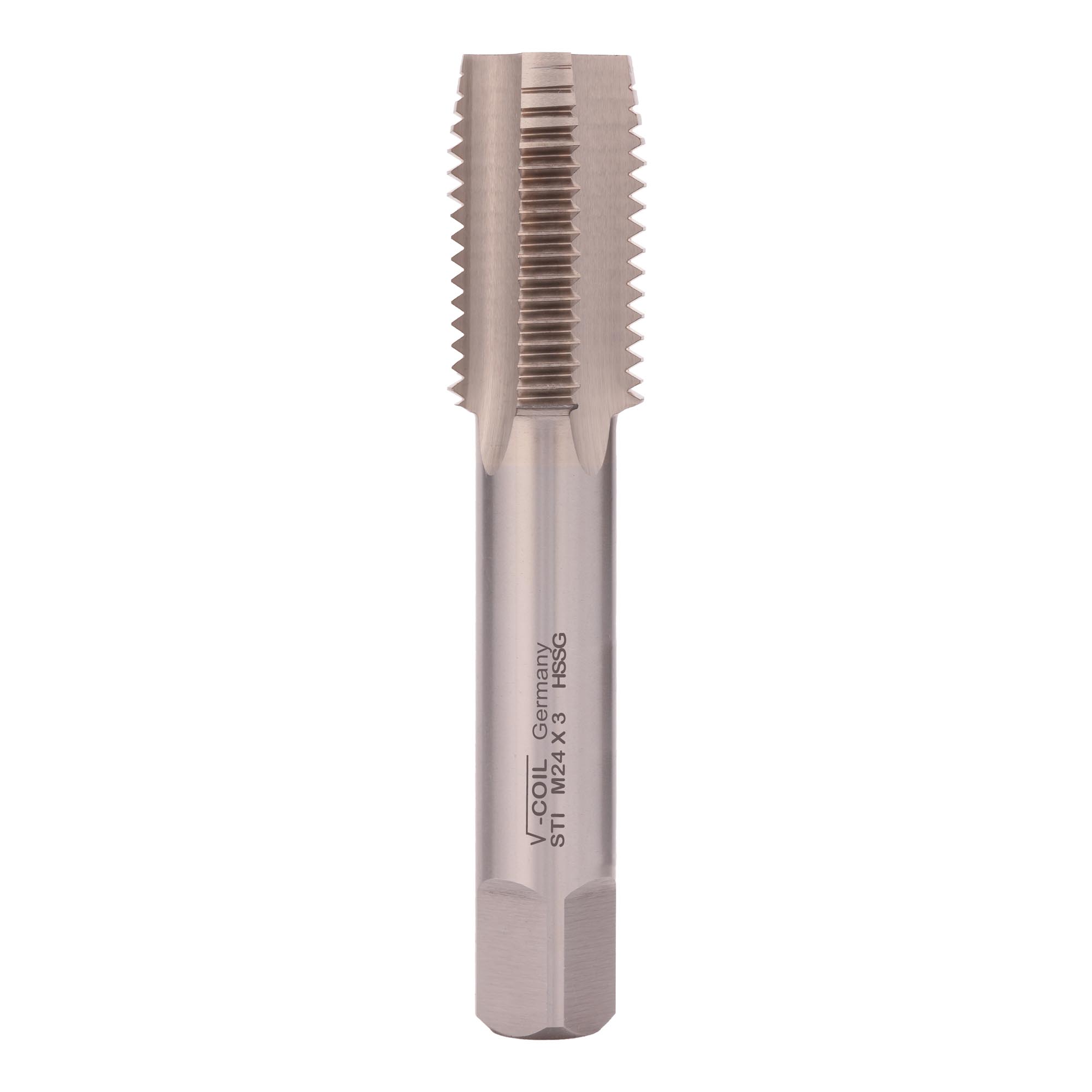 Метчик для резьбовой вставки Volkel HSS-G 4h STI М24х3,0 03044