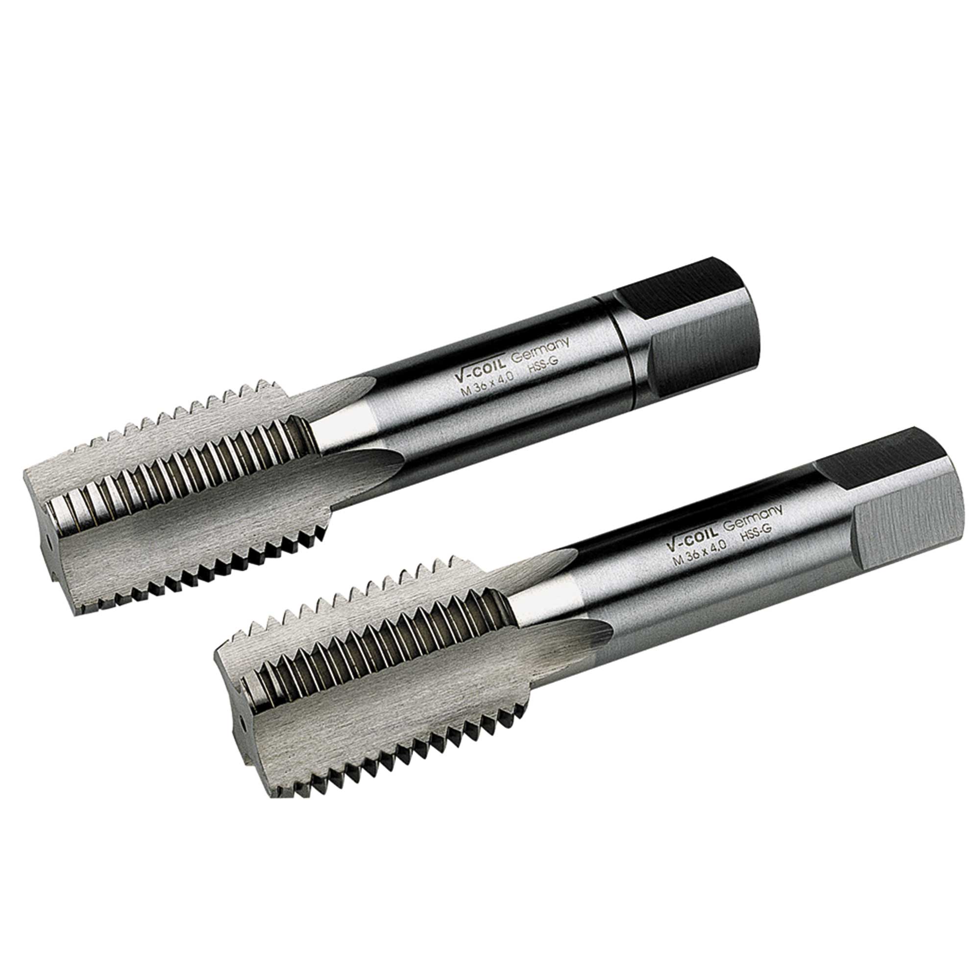 Набор метчиков для резьбовой вставки 2шт Volkel HSS-G 2b STI UN 1,1/2"-8 03194