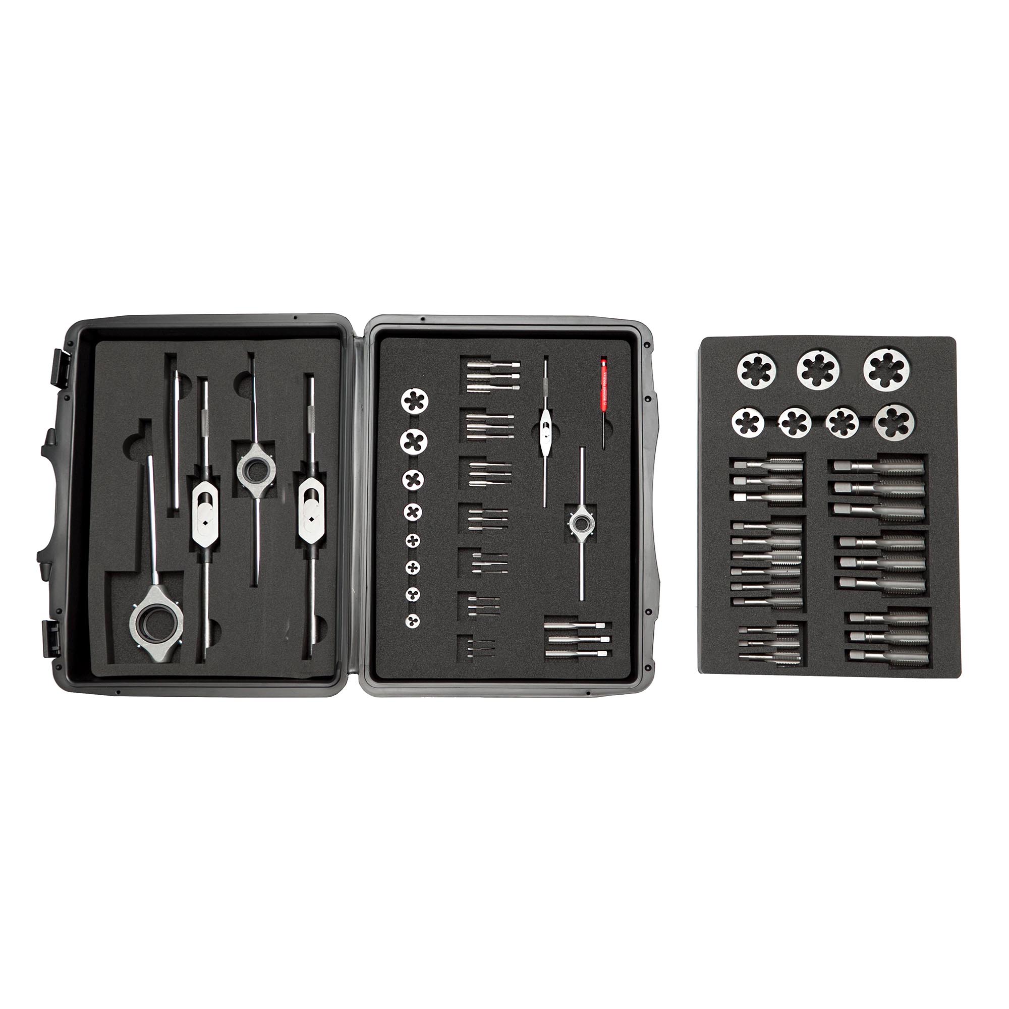 Набор метчиков и плашек Bucovice Tools M3-M30 115CrV3 70пр 310300