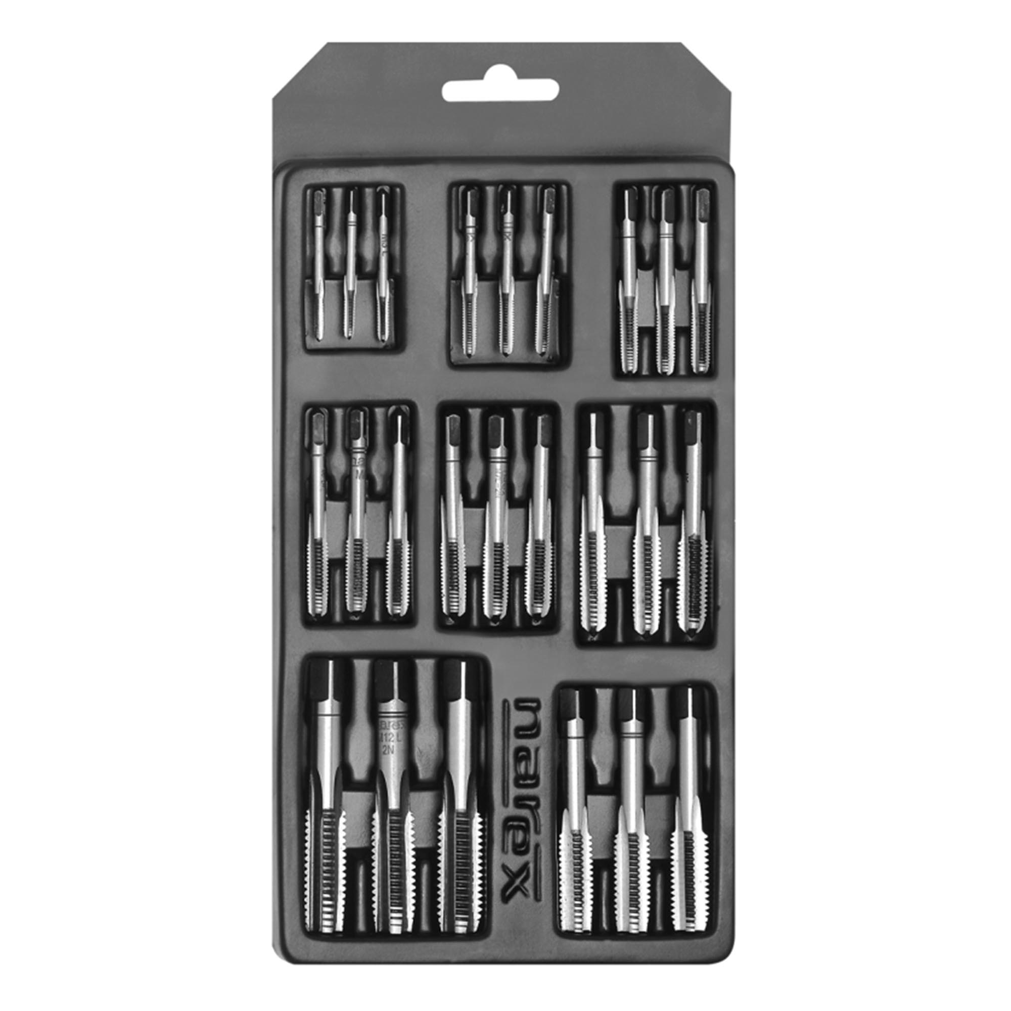 Набор левых метчиков Bucovice Tools M3-M12 HSS CSN223010 25пр 340124