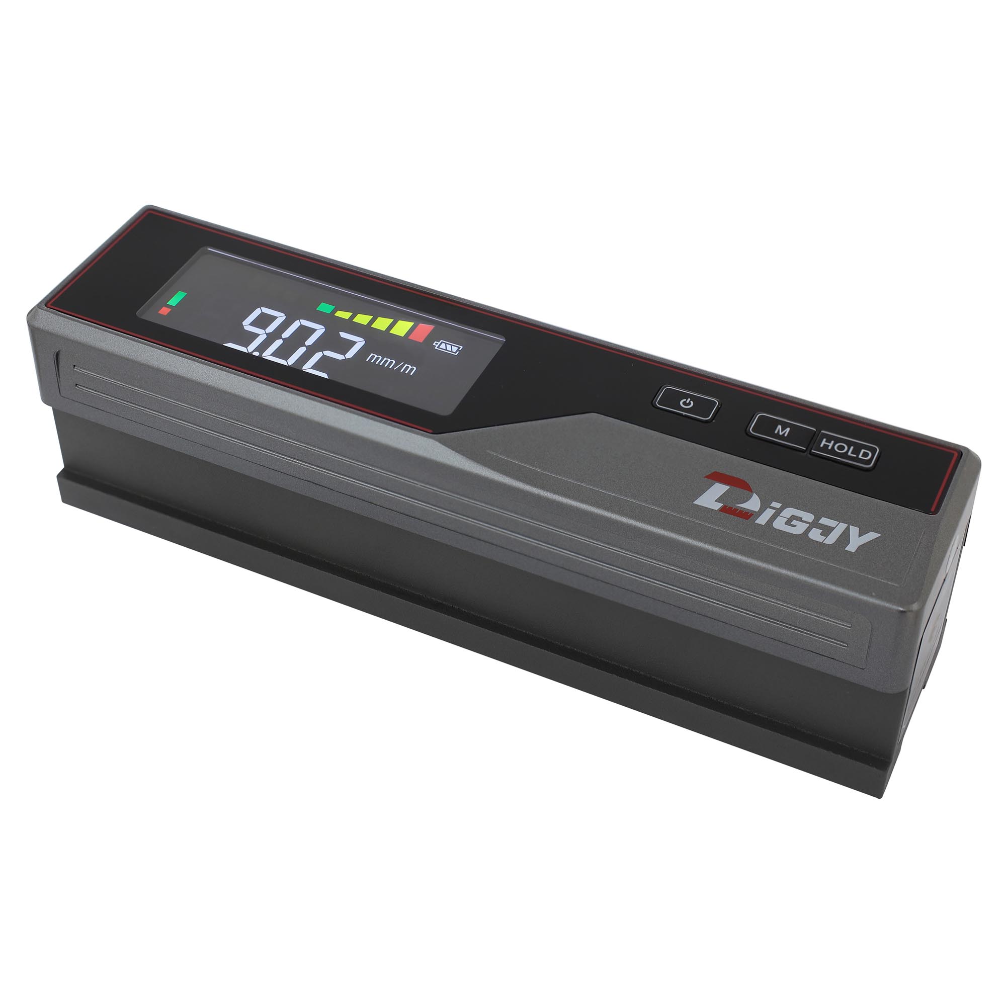 Уровень брусковый электронный с поверкой DIGJY 200мм 0,01мм Bluetooth DIN877 I-ML100-1