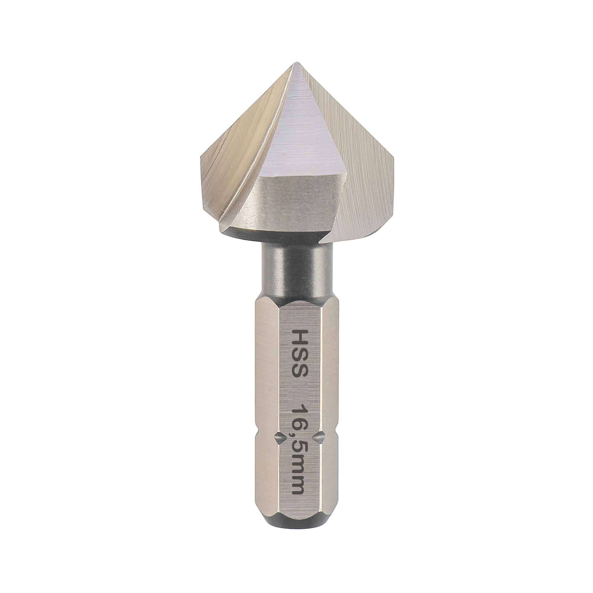 Зенковка-бита по металлу MASTER-TOOL 90° 16,5мм HSS-G 3z L40мм d1/4 102317PRO
