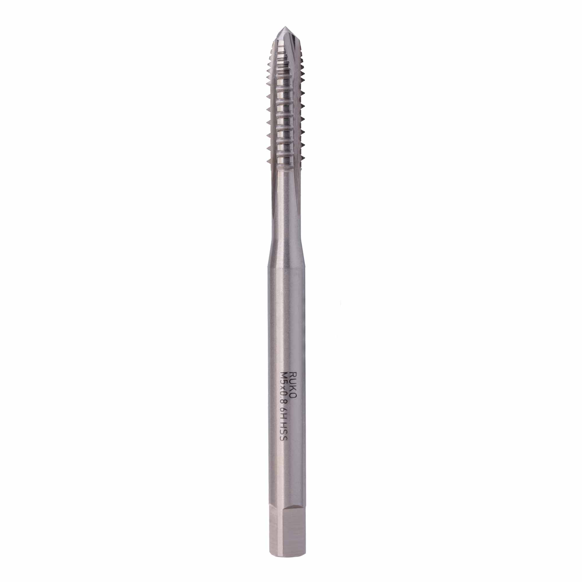 Метчик шахматный Ruko HSS-G DIN371 6h метрическая резьба М5х0,8 272050