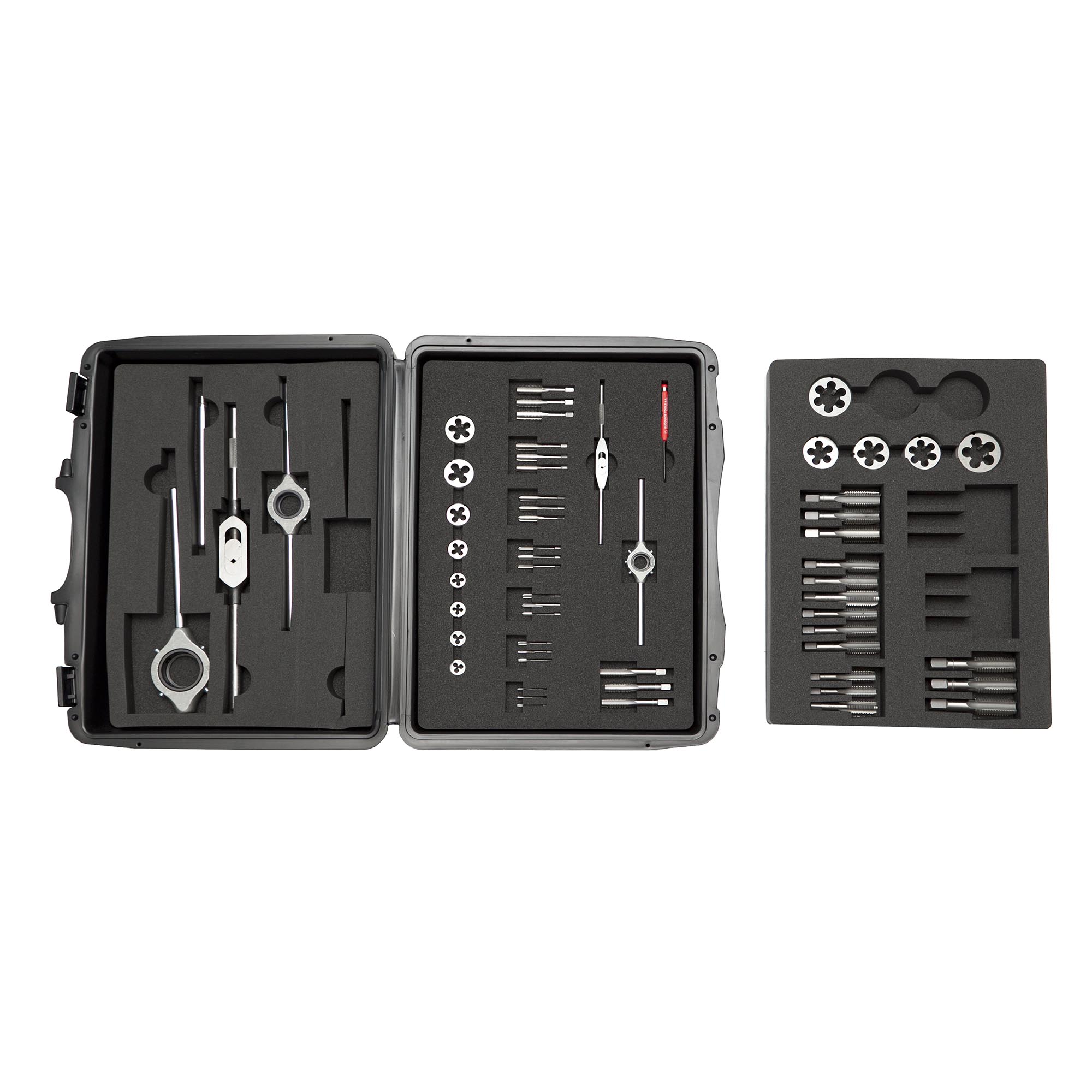 Набор метчиков и плашек Bucovice Tools M3-M24 HSS 61пр 340240
