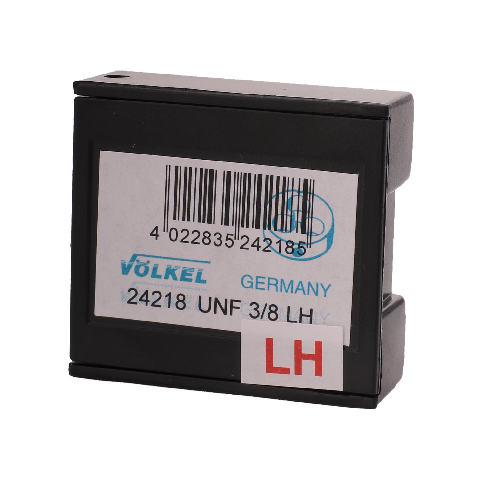 Плашка левая Volkel UNF 3/8"-24 HSS DIN EN 22568 2A 30x11мм V24218