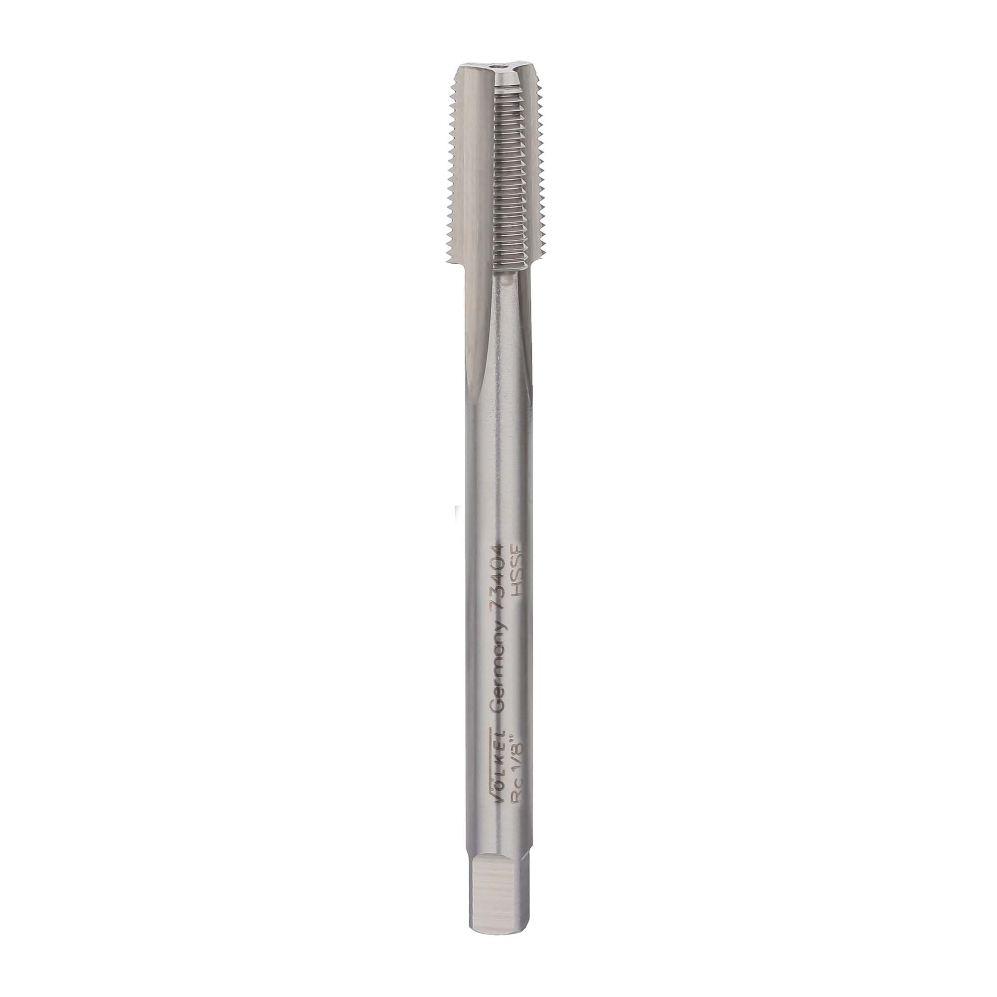 Метчик конический машинный Volkel HSSE Rc BSPT 1/8"-28 73404