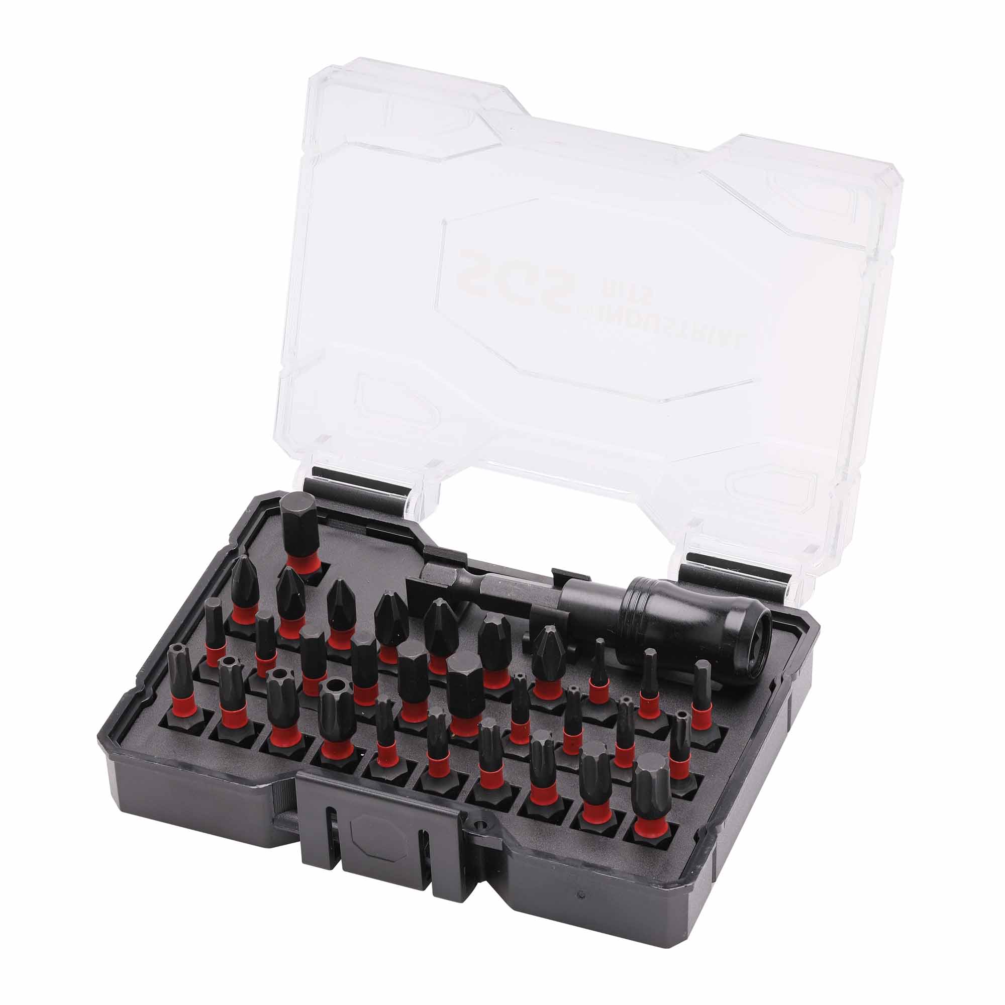 Набор ударных бит SGS PH/PZ/TORX/HEX S2 32шт 6332P-1