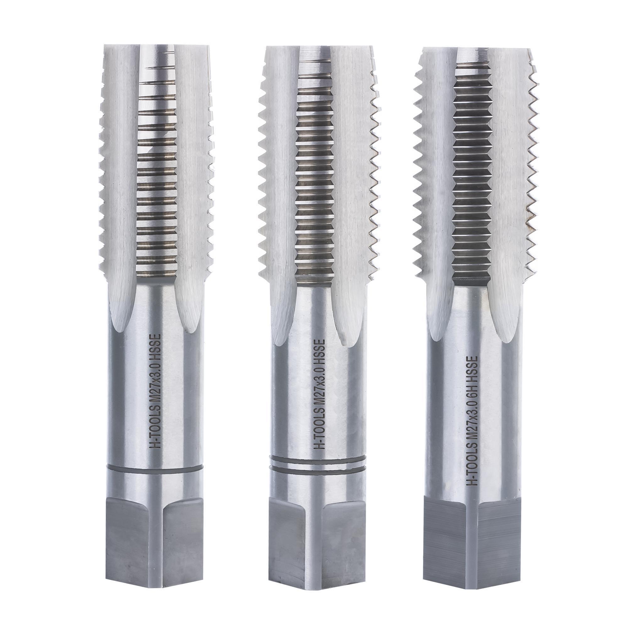 Набор метчиков 3шт H-Tools HSSE DIN352 6h М27х3,0 230270EHT