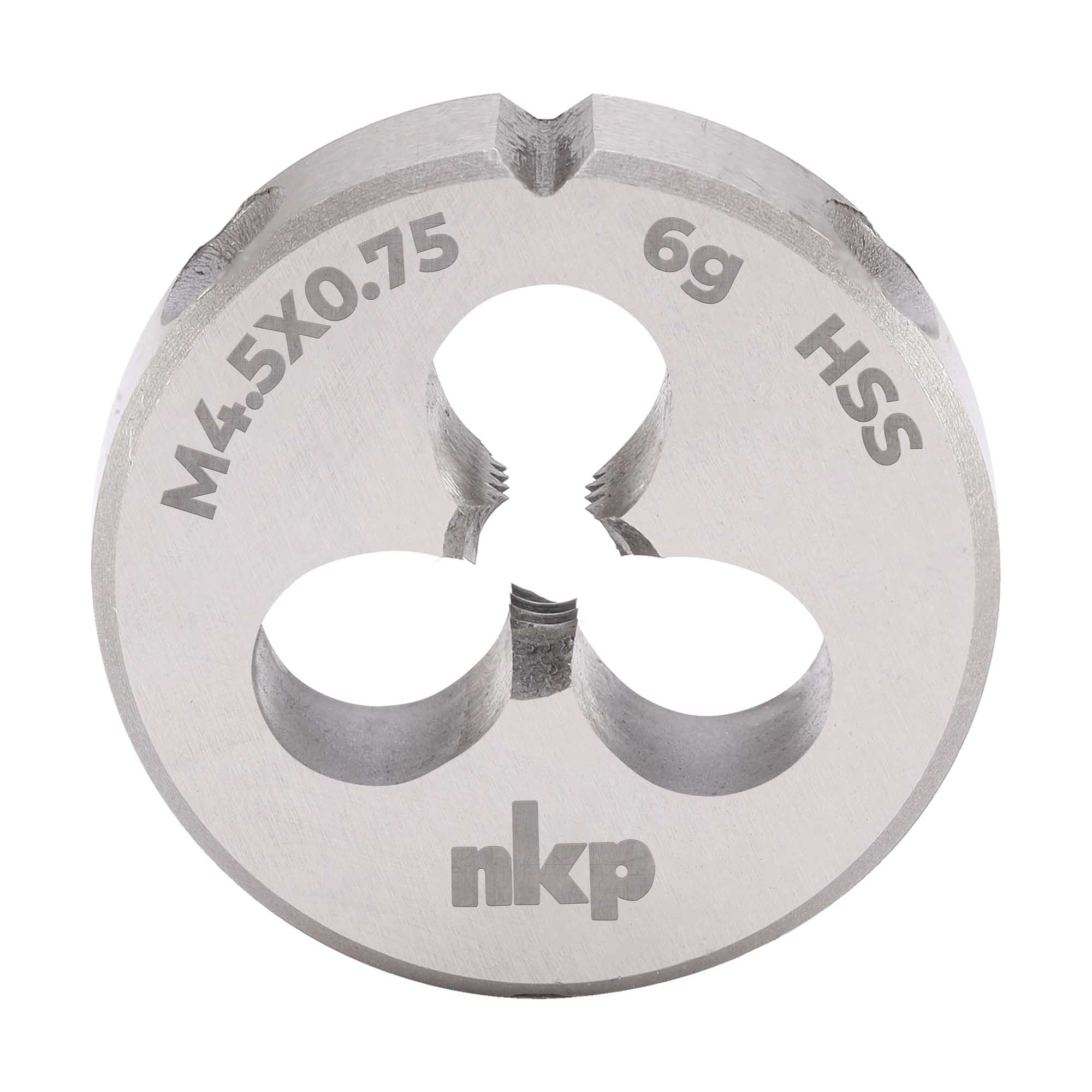 Плашка NKP М4,5х0,75 DINEN22568 HSS 6g 20х7мм 240045N