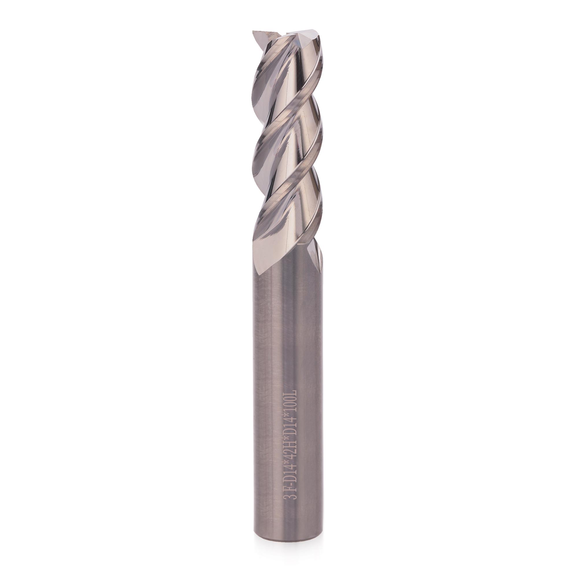 Фреза твердосплавная по алюминию H-Tools 14x100/42мм d14 3z A55 6729-140
