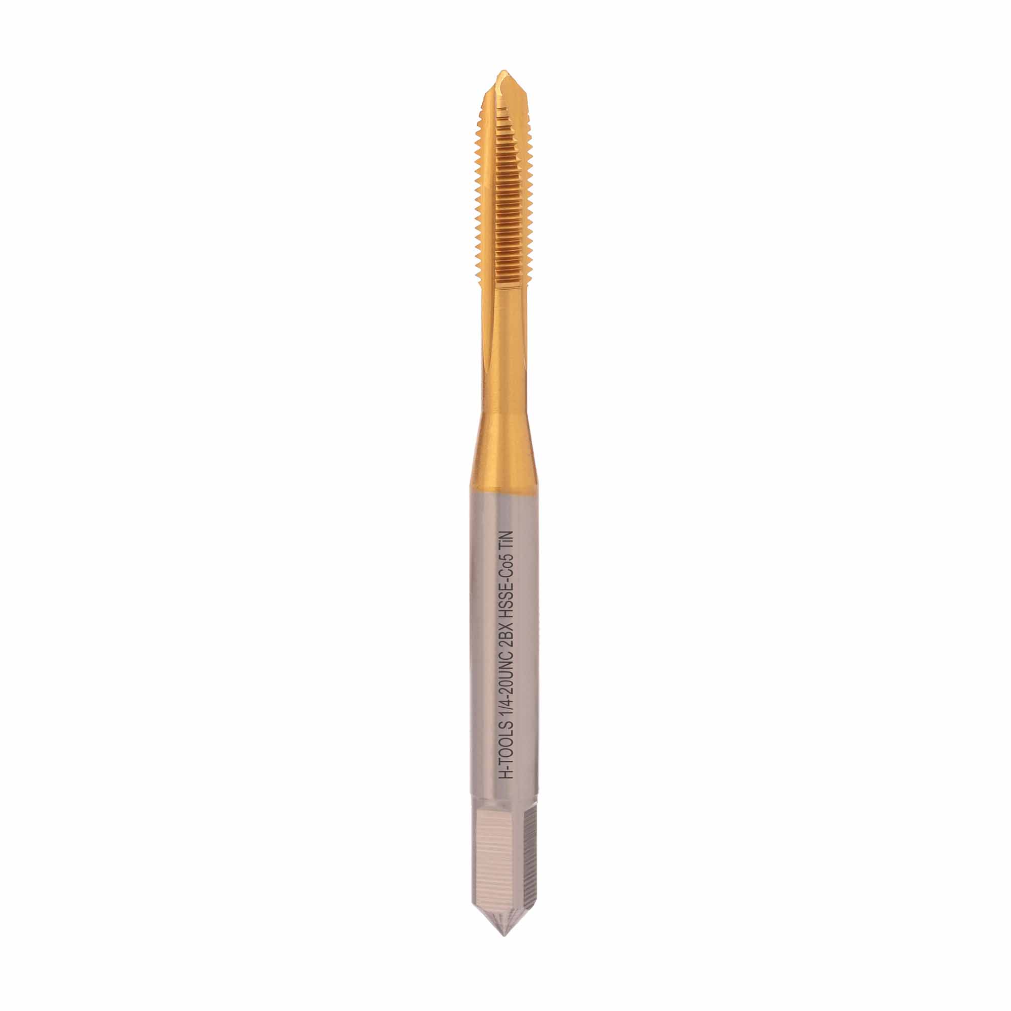 Метчик машинный H-Tools HSSE-TiN DIN371 UNC 1/4"-20 74514ETHT