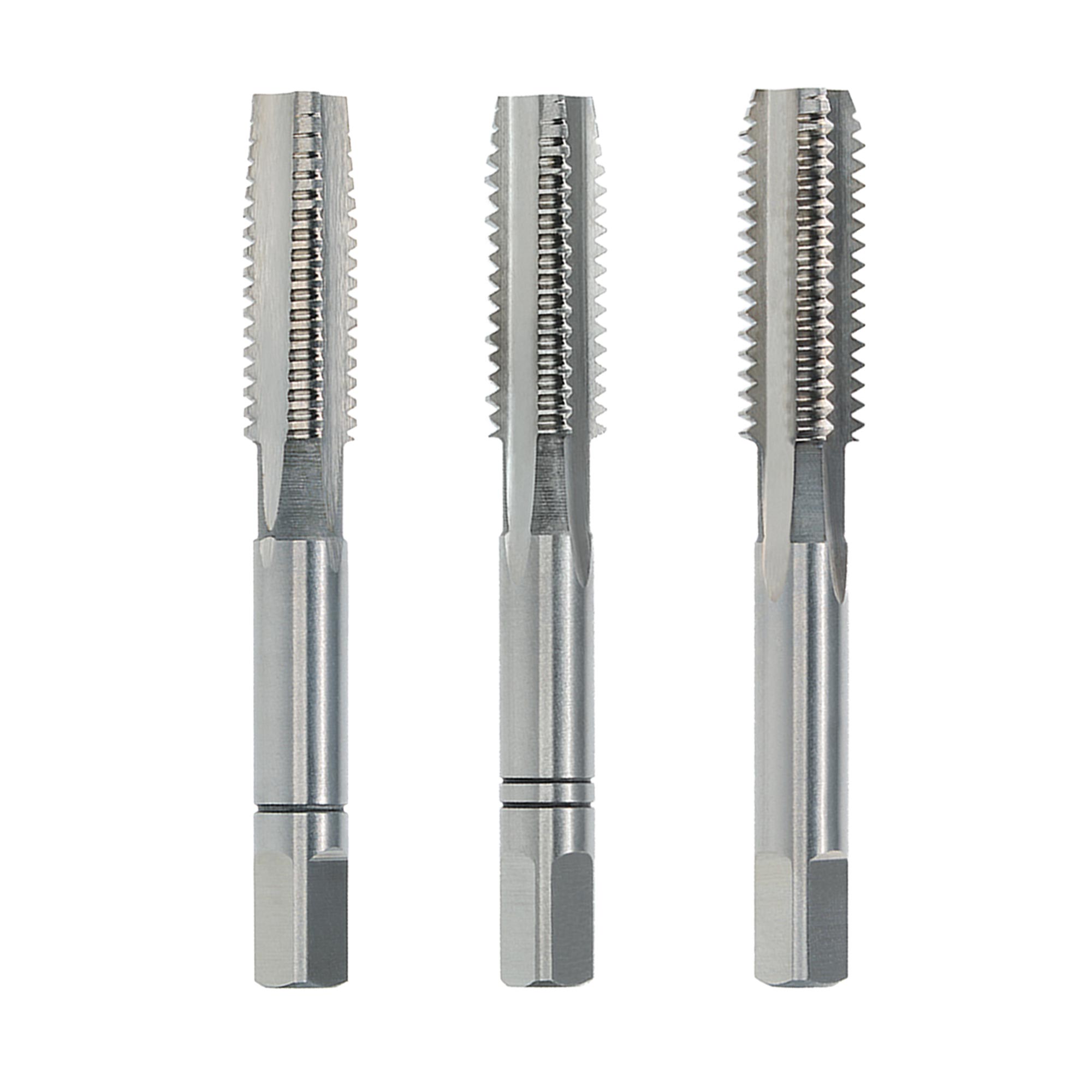 Набор метчиков 3шт Volkel HSS-G DIN352 дюймовая резьба BSW 1/2"-12 22322