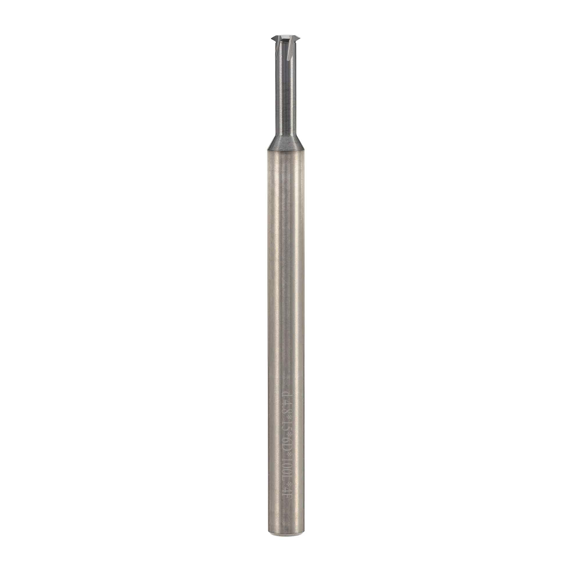 Резьбофреза 1-витковая М 6,0х1,0 48Hrc AlCrN 2,5xD 4F 60° BSKT BSE003P008