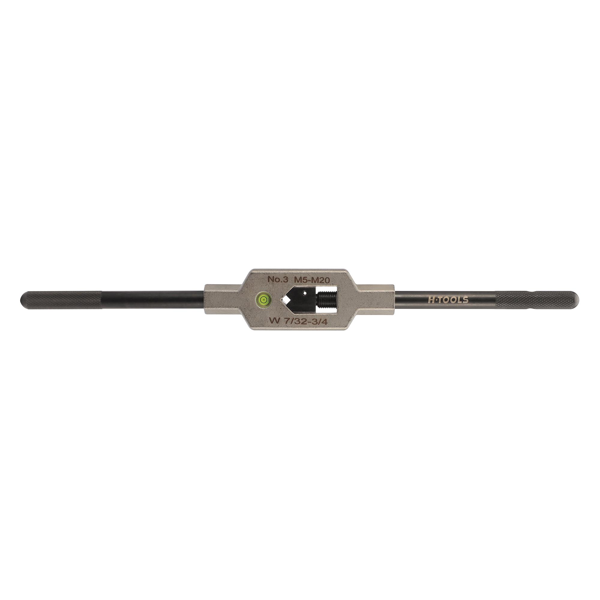 Метчикодержатель с уровнем H-Tools M5-M20 370мм DIN1814 INOX 08802060