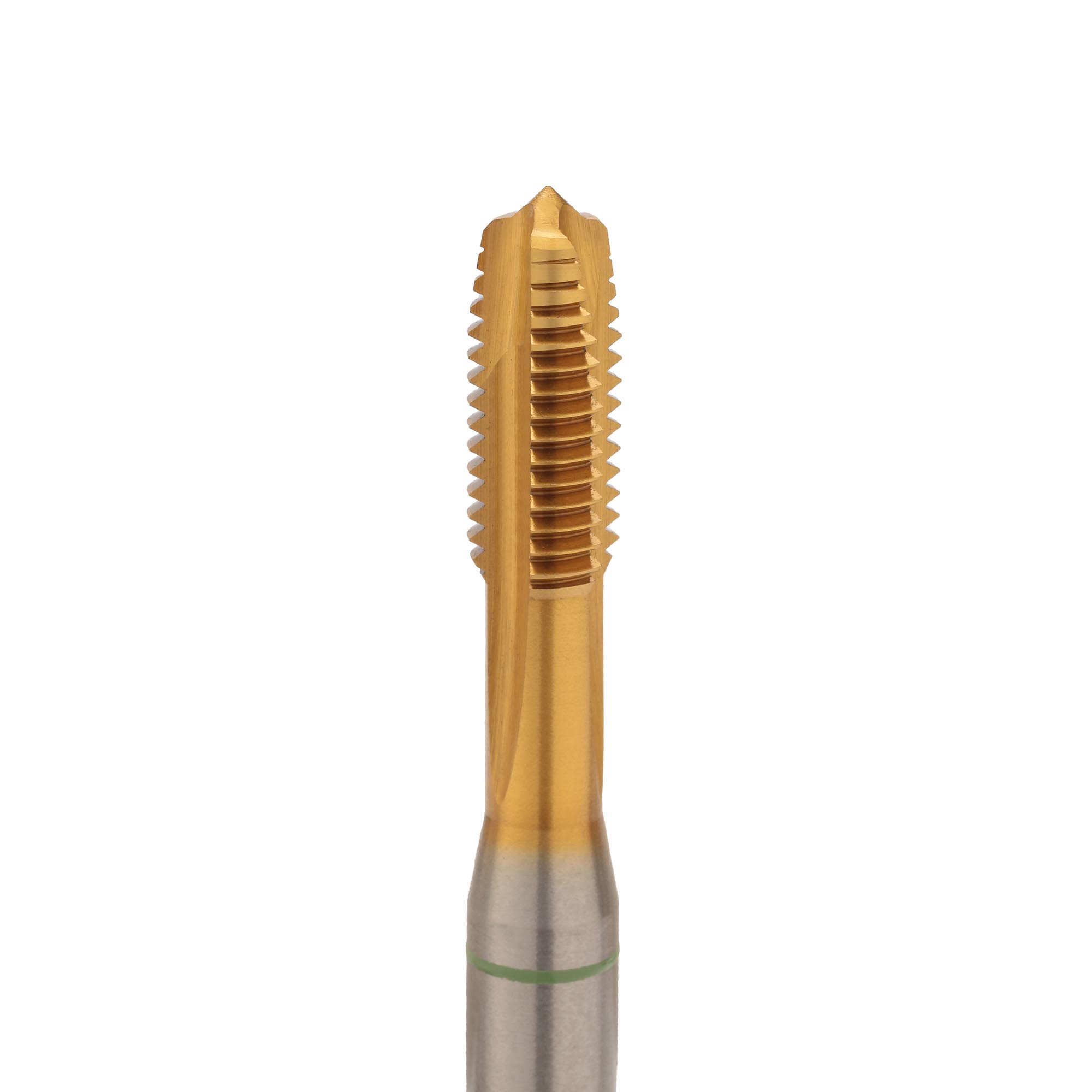Метчик машинный Volkel HSSEPM TiN DIN371 6h метрическая резьба М10х1,5 30036