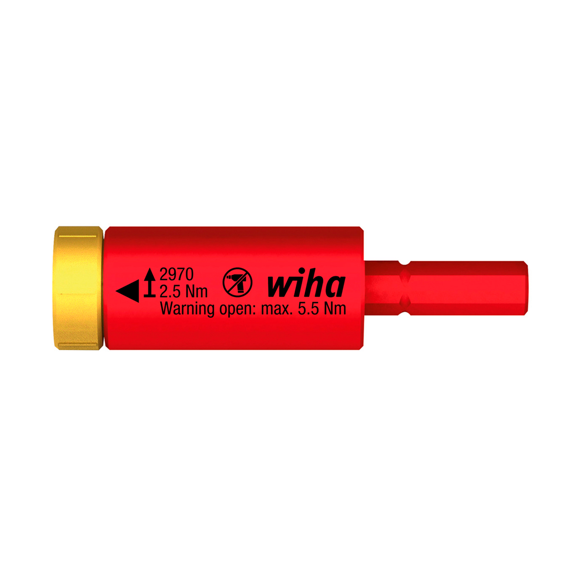 Адаптер диэлектрический EasyTorque Electric VDE 2,8Nm Wiha 2970 41344