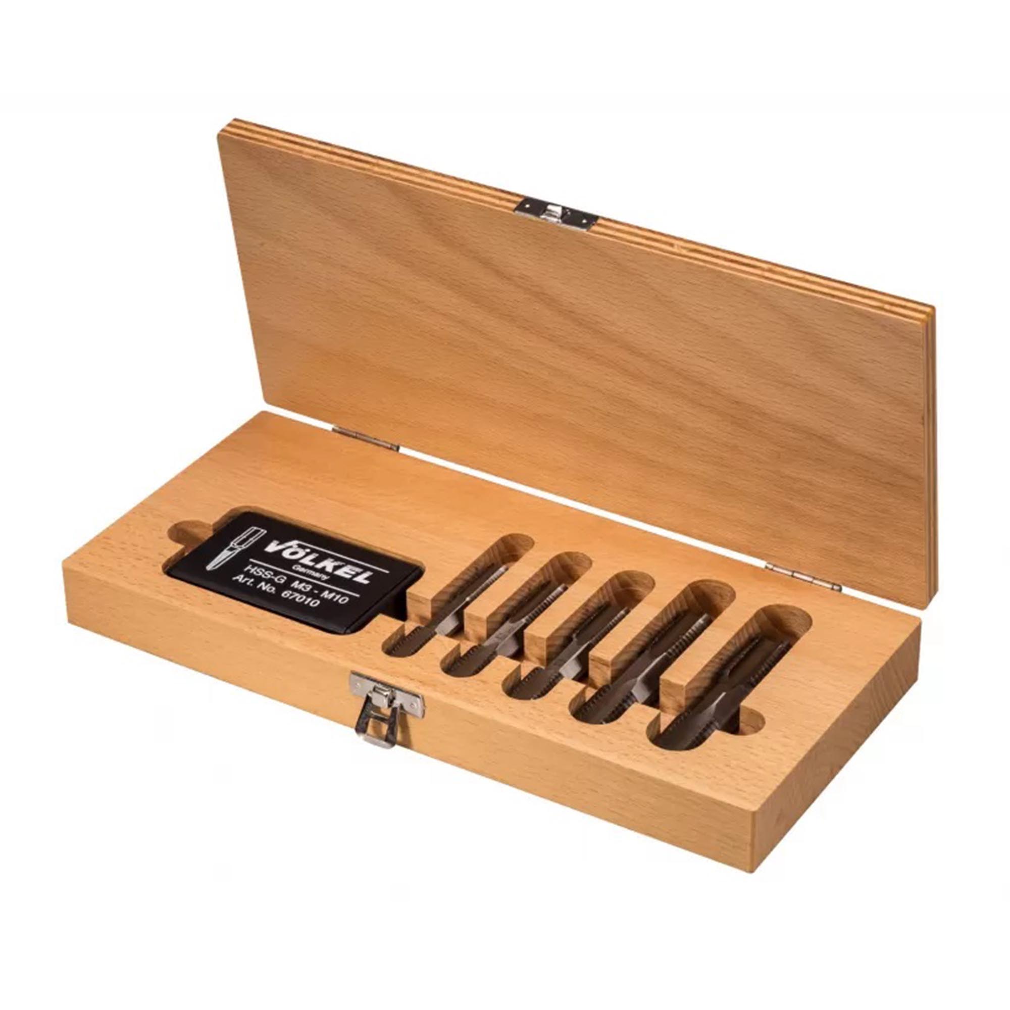 Набор метчиков HexTap M3-M20 HSS-G Multi-Drive 11пр Volkel 48601